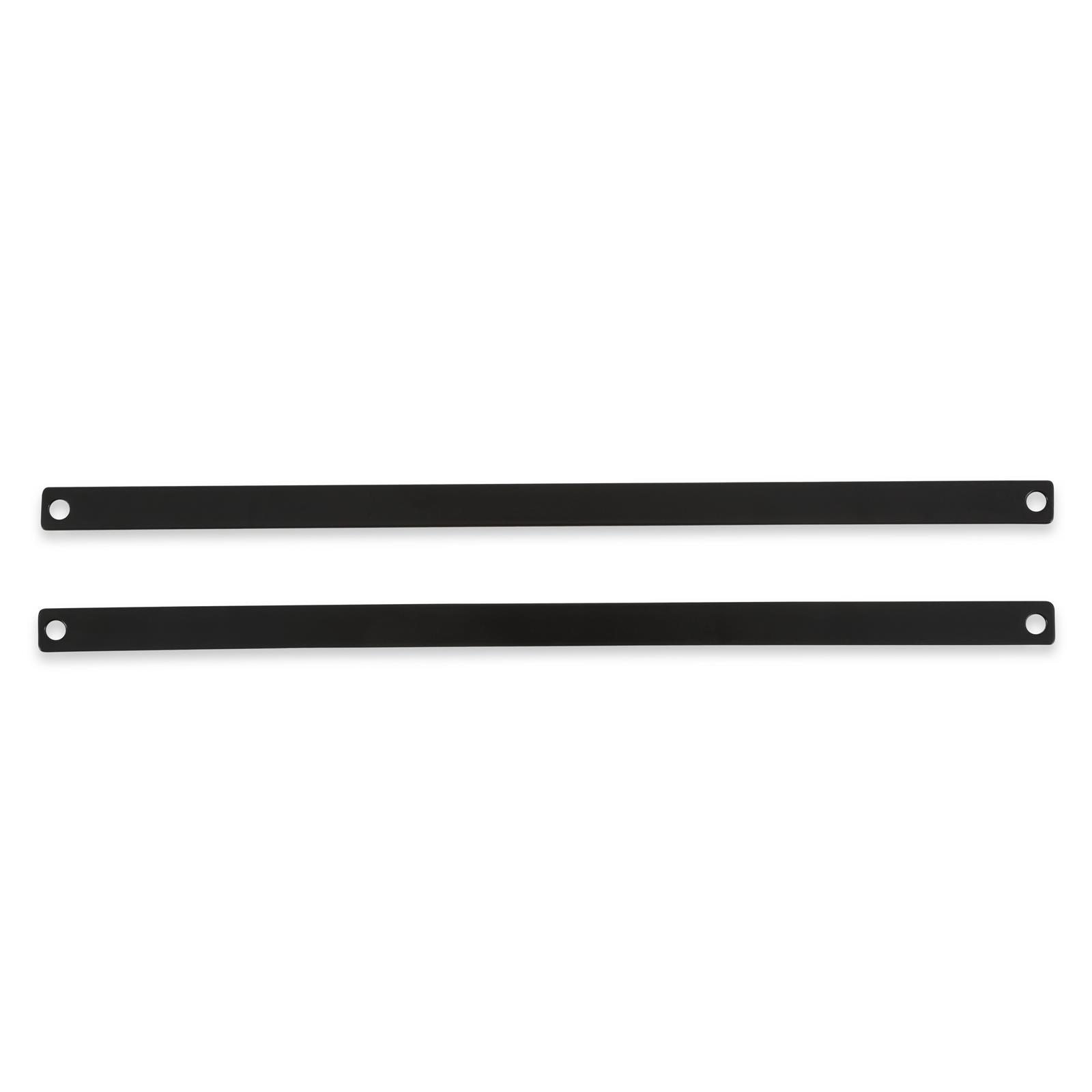 Holley Fuel Cell Mounting Straps 19-223 Mounts, Steel Straps, 1/8 in. Thick, Black, E-coated, Rubber Isolator Strips, Hardware included, for 20 Gallon Cell, Kit thumbnail 6