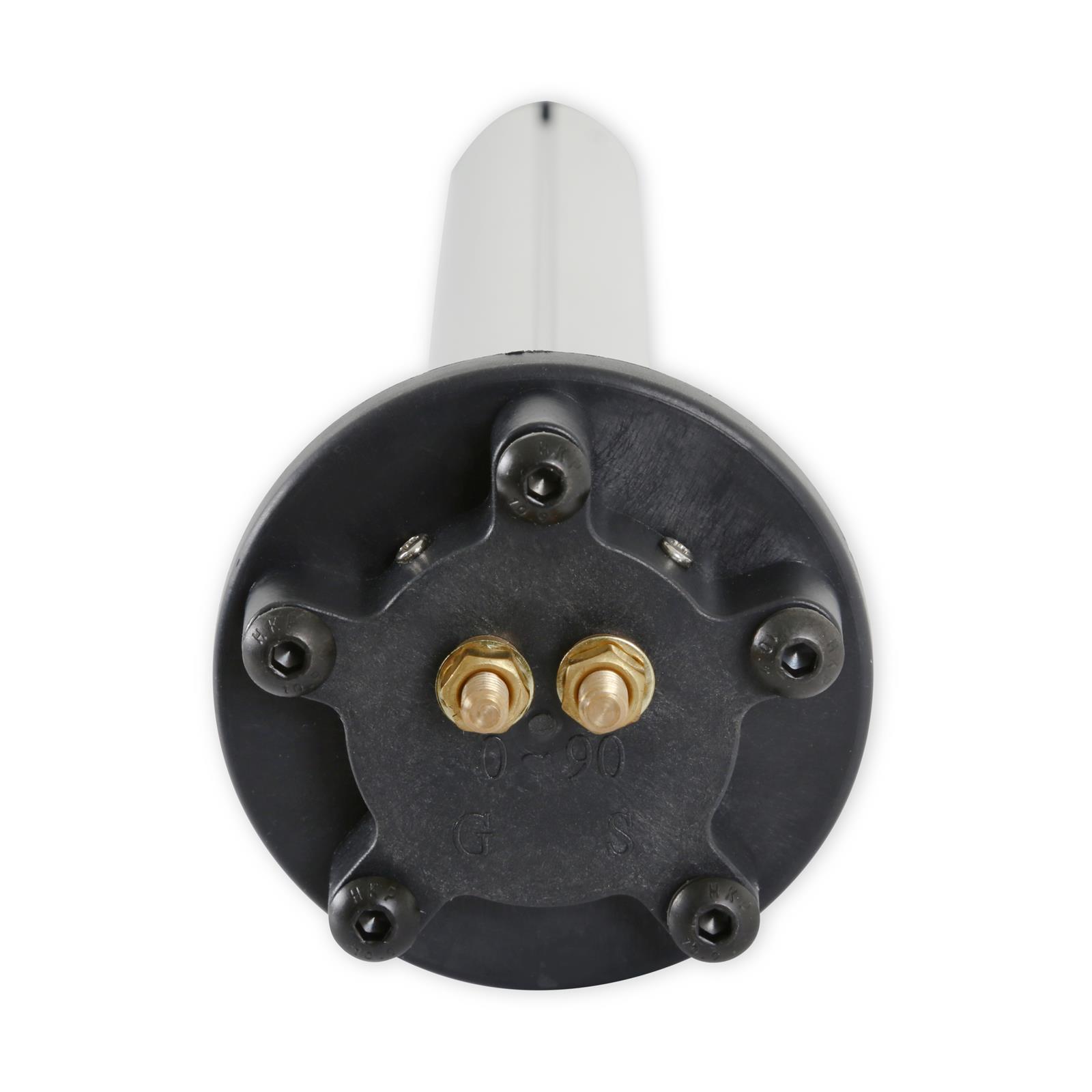 Holley Fuel Gauge Sending Units 19-228 Units, Level Float, Replacement, 5-bolt Mounting Pattern, 9 in. Deep, 0-90 ohm, Mild Steel, for 15 or 20 Gallon Cell, Each