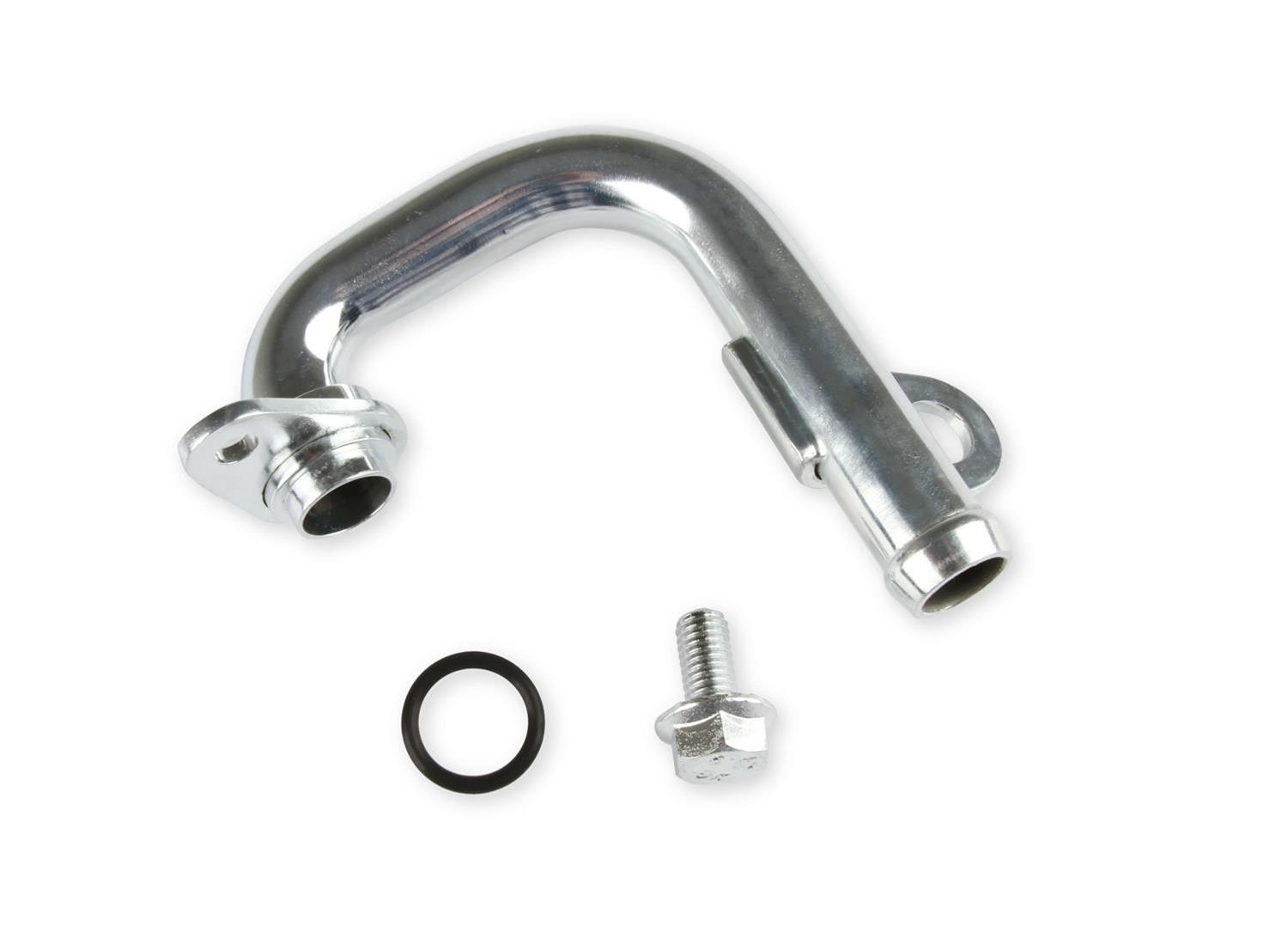 Holley Power Steering Hoses and Lines 198-204 Lines, Steering, Return Hose, Steel, Zinc Plated, fits LT4 Accessory Drive, Each thumbnail 2