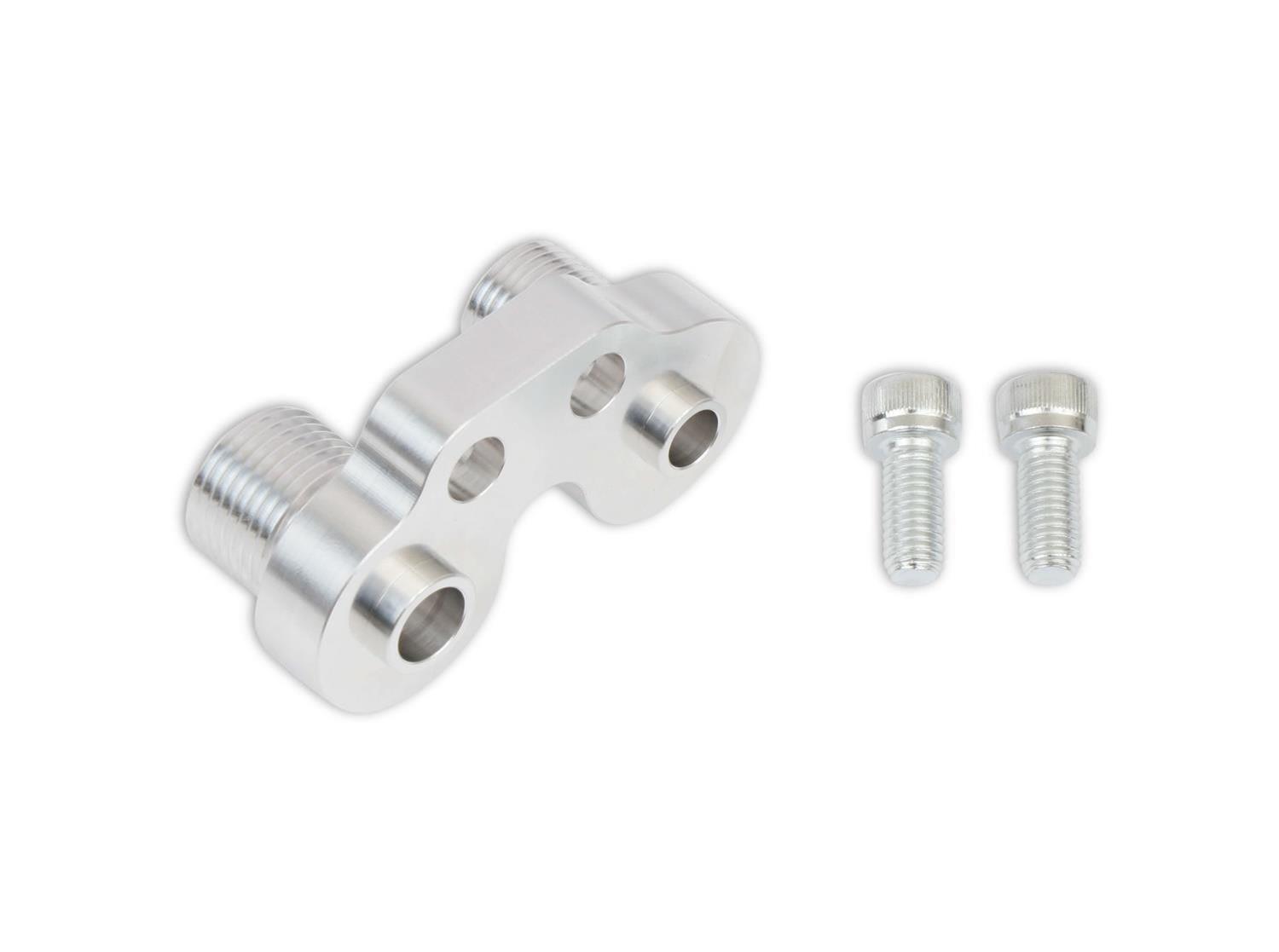 Holley Air Conditioner Compressor Manifolds 199-202 Manifold Fittings, SD7 Conditioning Compressor, Natural, Each thumbnail 2
