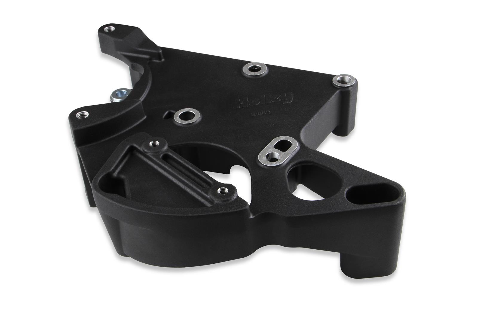 Holley LS Engine Swap Accessory Drive Systems 20-137BK Systems, Swap, Serpentine, Black, Air Conditioning Pulley, Compressor, Tensioner, Chevy, LS, 4.8-7.0L, Kit thumbnail 9