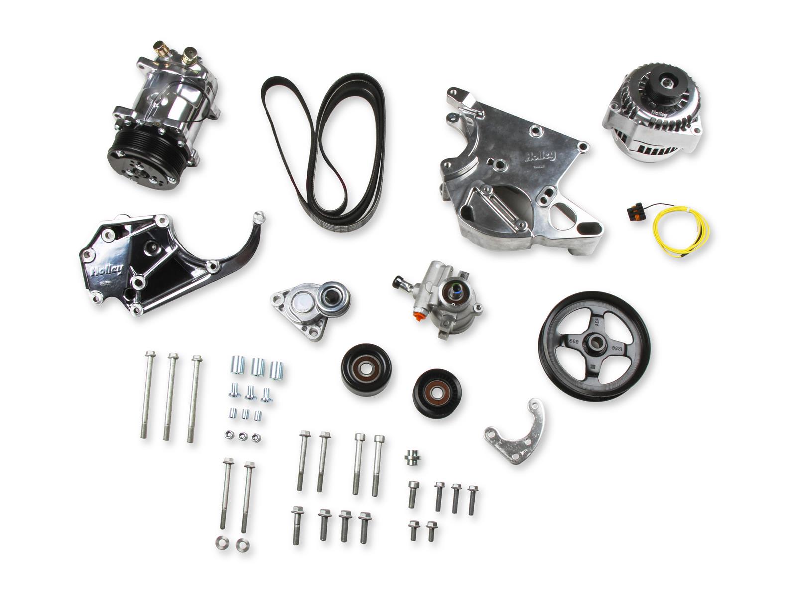 Holley 20137P Holley LS Engine Swap Accessory Drive Systems Summit