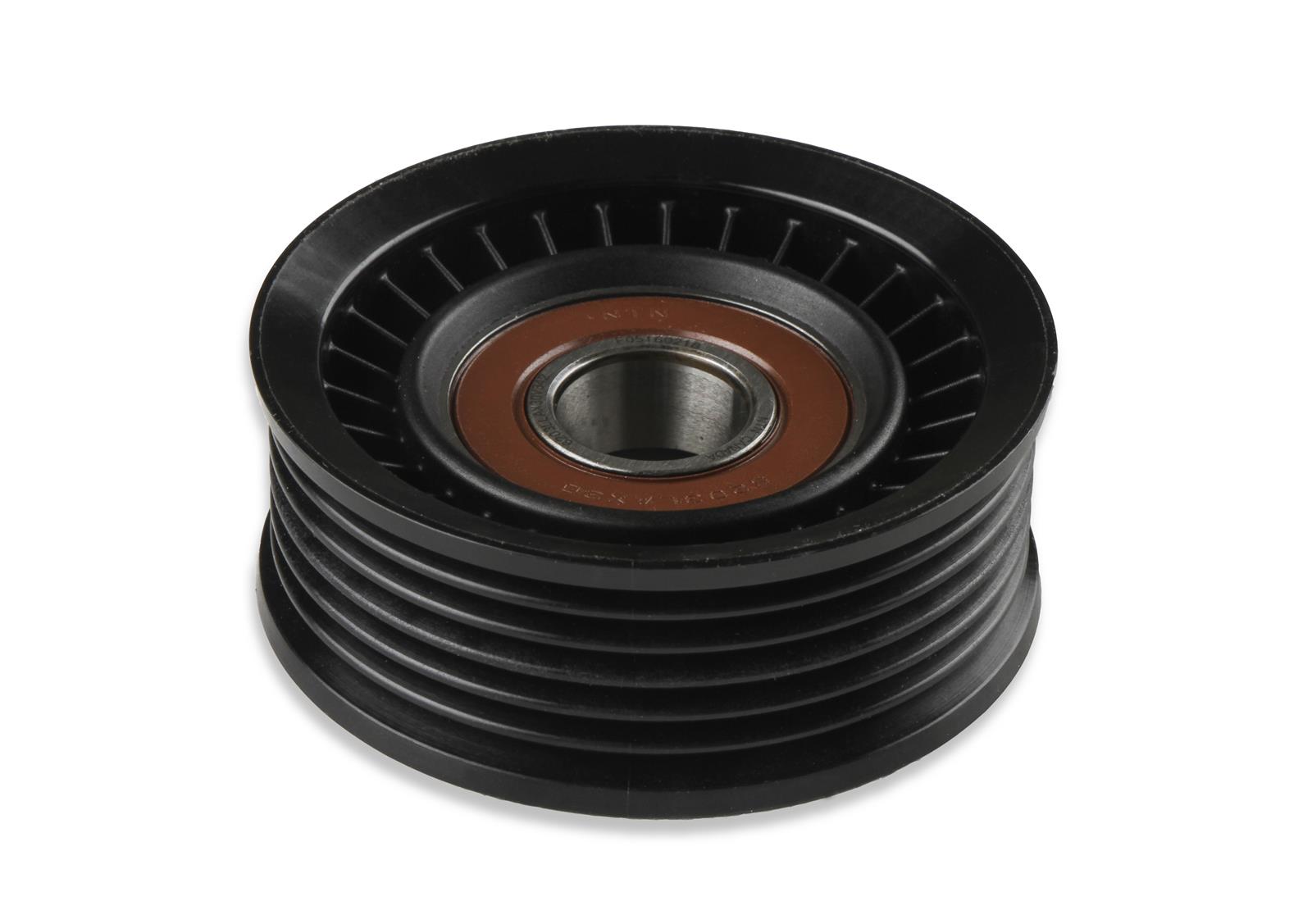 Holley LS Engine Swap Accessory Drive Systems 20-141BK Pulley Sets, Serpentine, System, Sanden 508 A/C Only, Black Powdercoated, Chevy, V8, Kit