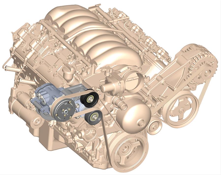 Holley 20142 Holley LS Engine Swap Accessory Drive Systems Summit Racing