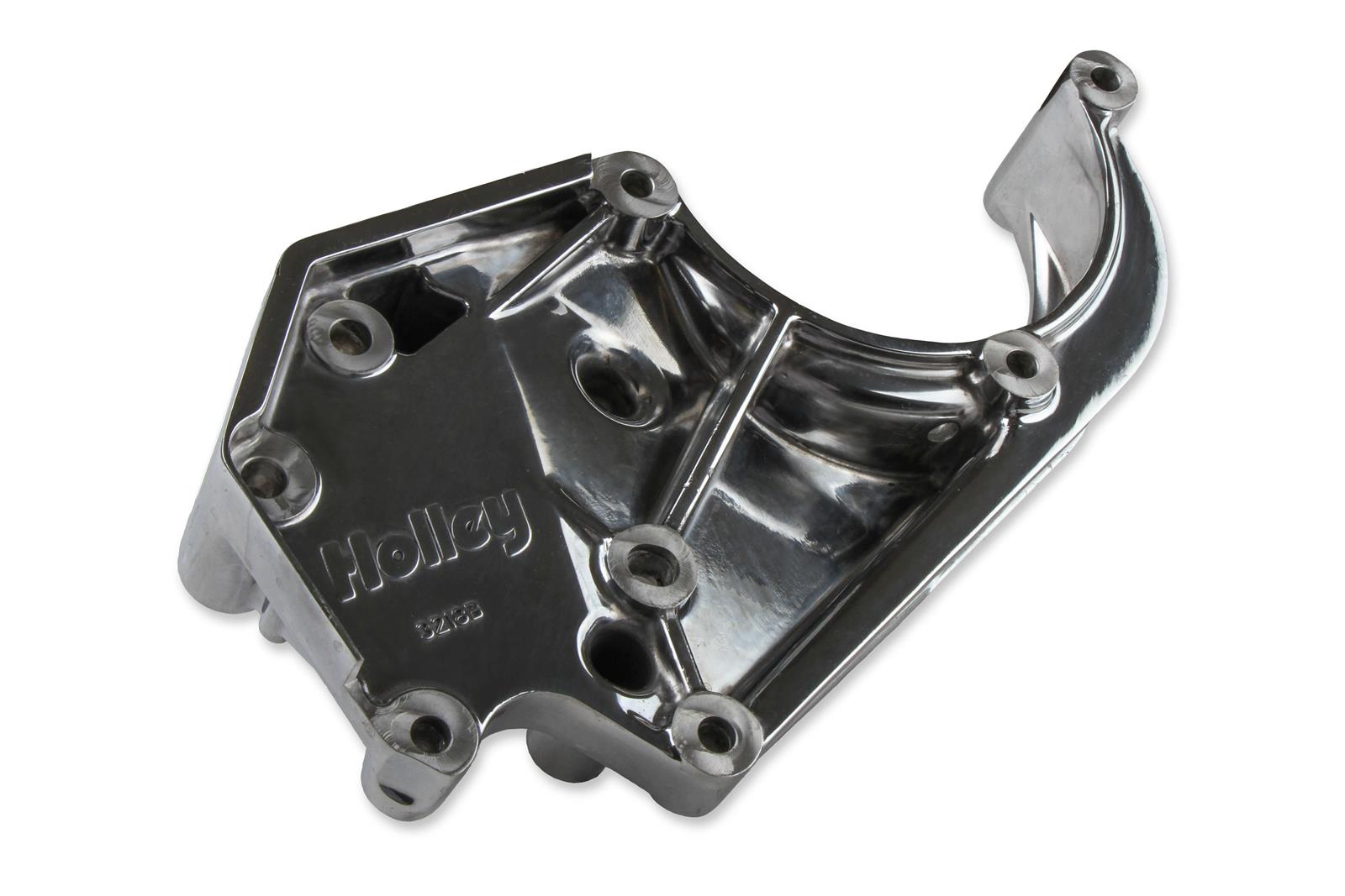 Holley LS Engine Swap Accessory Drive Systems 20-142P Pulley Sets, Serpentine, System, Sanden 7 A/C Only, Polished, Chevy, V8, Kit thumbnail 2