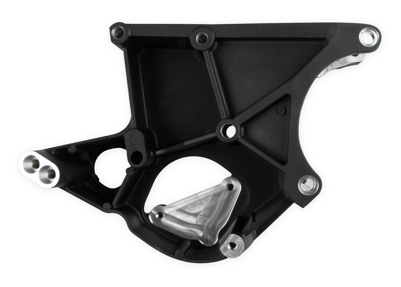 Holley LS Engine Swap Accessory Drive Systems 20-143BK Pulley Sets, Serpentine, System, Without A/C, Black Powdercoated, Chevy, V8, Kit thumbnail 6