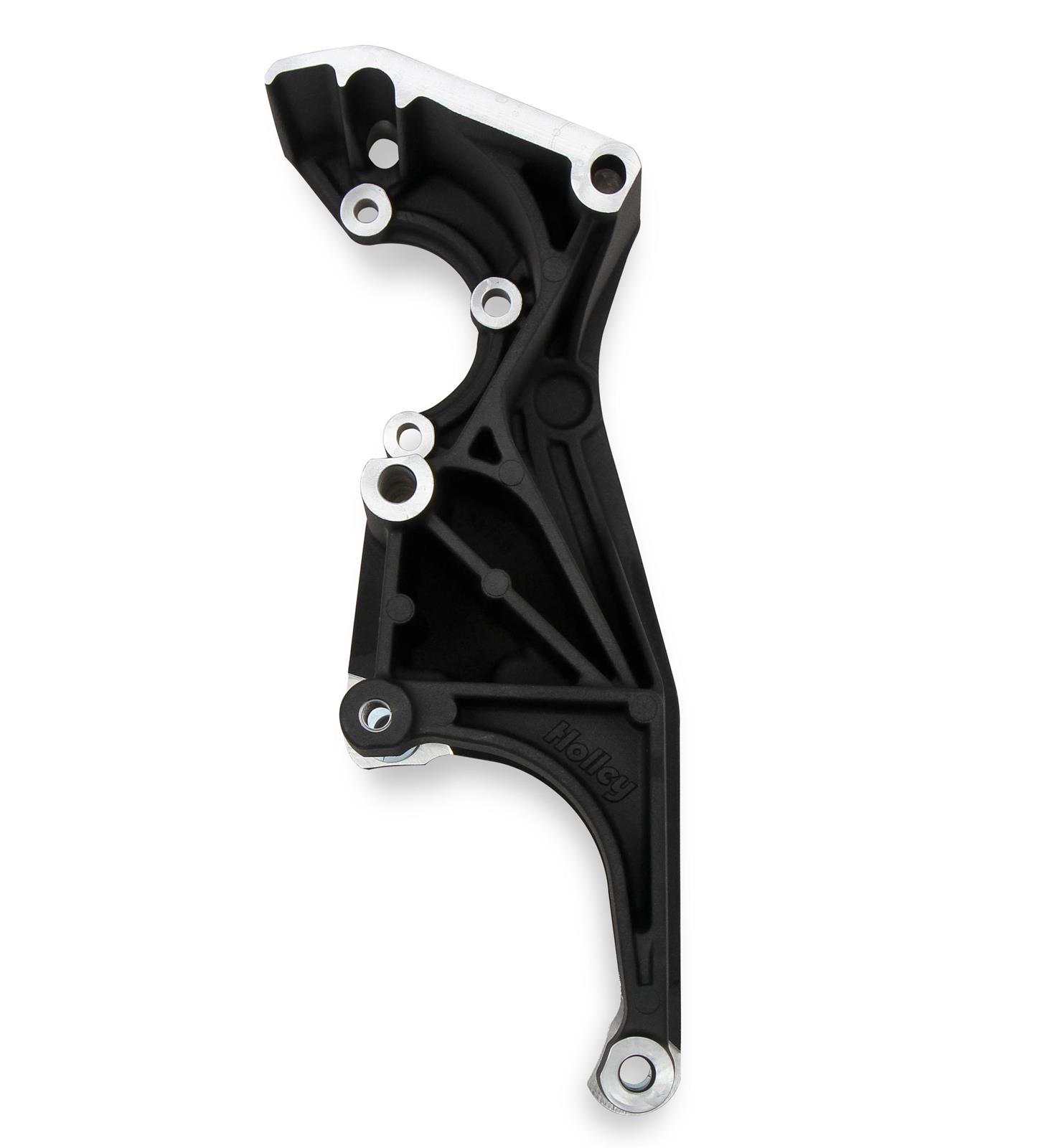 Holley LS Engine Swap Accessory Drive Systems 20-156BK Systems, Swap, Serpentine Style, Alternator, Power Steering, Pullies, 6-groove, Black Finish, Chevy, LS, 4.8-7.0L, Kit thumbnail 2
