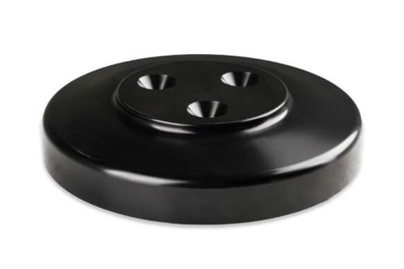 Holley LS Engine Swap Accessory Drive Systems 20-160BK Systems, Swap, Serpentine, Black Air Conditioning Pulley, Sanden SD-7 Compressor, Tensioner, Chevrolet, Small Block LS, Kit thumbnail 5