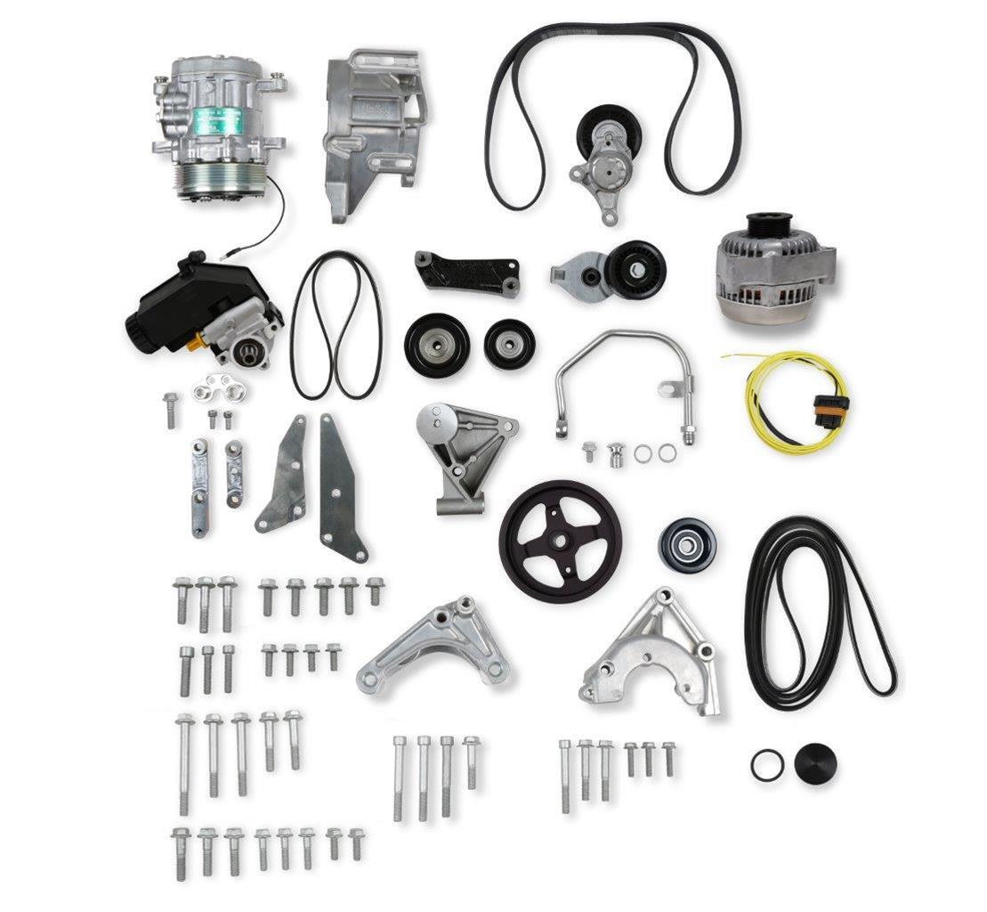Holley 20-163 Holley Mid-Mount Complete Accessory Systems