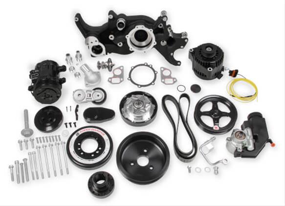 Holley 20-180BK Holley Mid-Mount Complete Accessory Systems