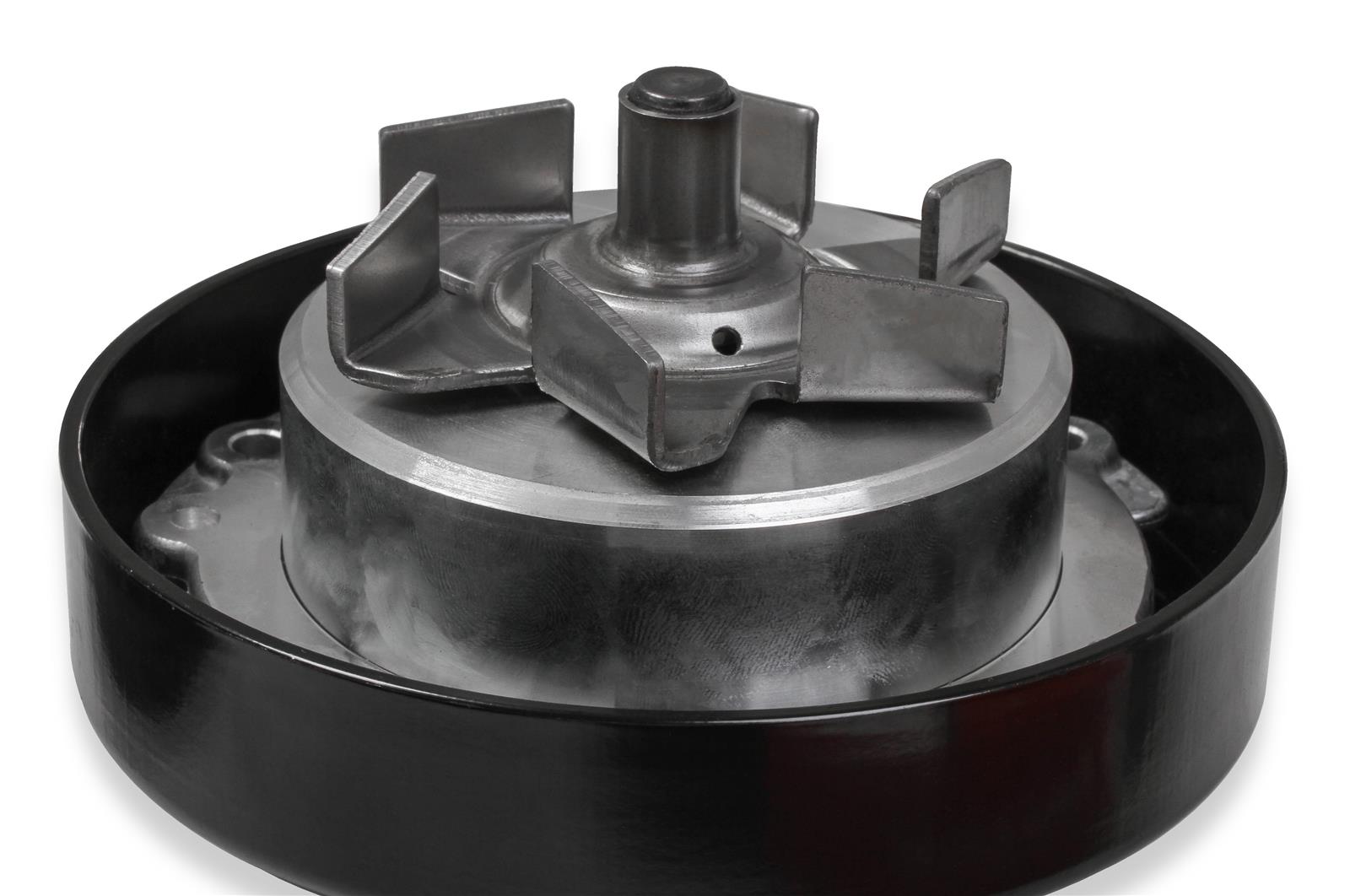 Holley Mid-Mount Complete Accessory Systems 20-185 Drive Systems, LS Mid-mount, Serpentine, Alternator, Water Pump, Clockwise, Power Steering, AC, SD-7, Natural Finish, Chevy, 4.8-7.0L, Kit thumbnail 6