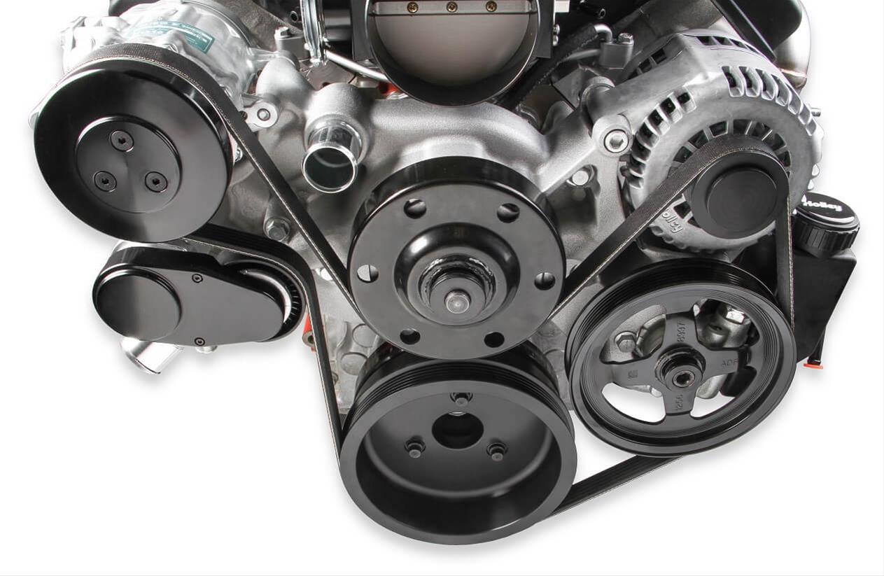 Holley 20-200 Holley Mid-Mount Complete Accessory Systems | Summit