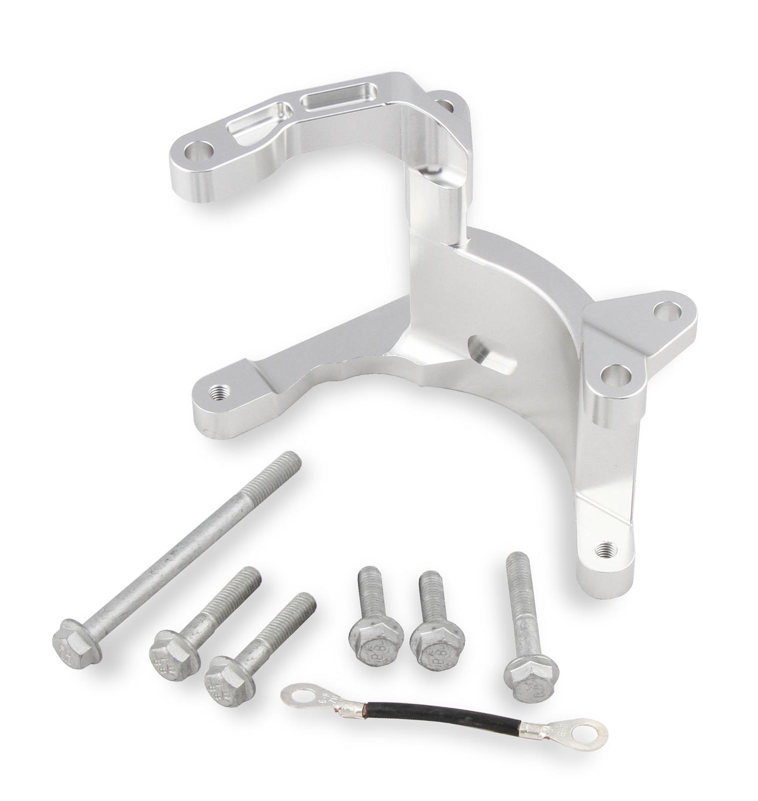 Holley 20-210 Holley LS Engine Air Conditioner Brackets | Summit Racing