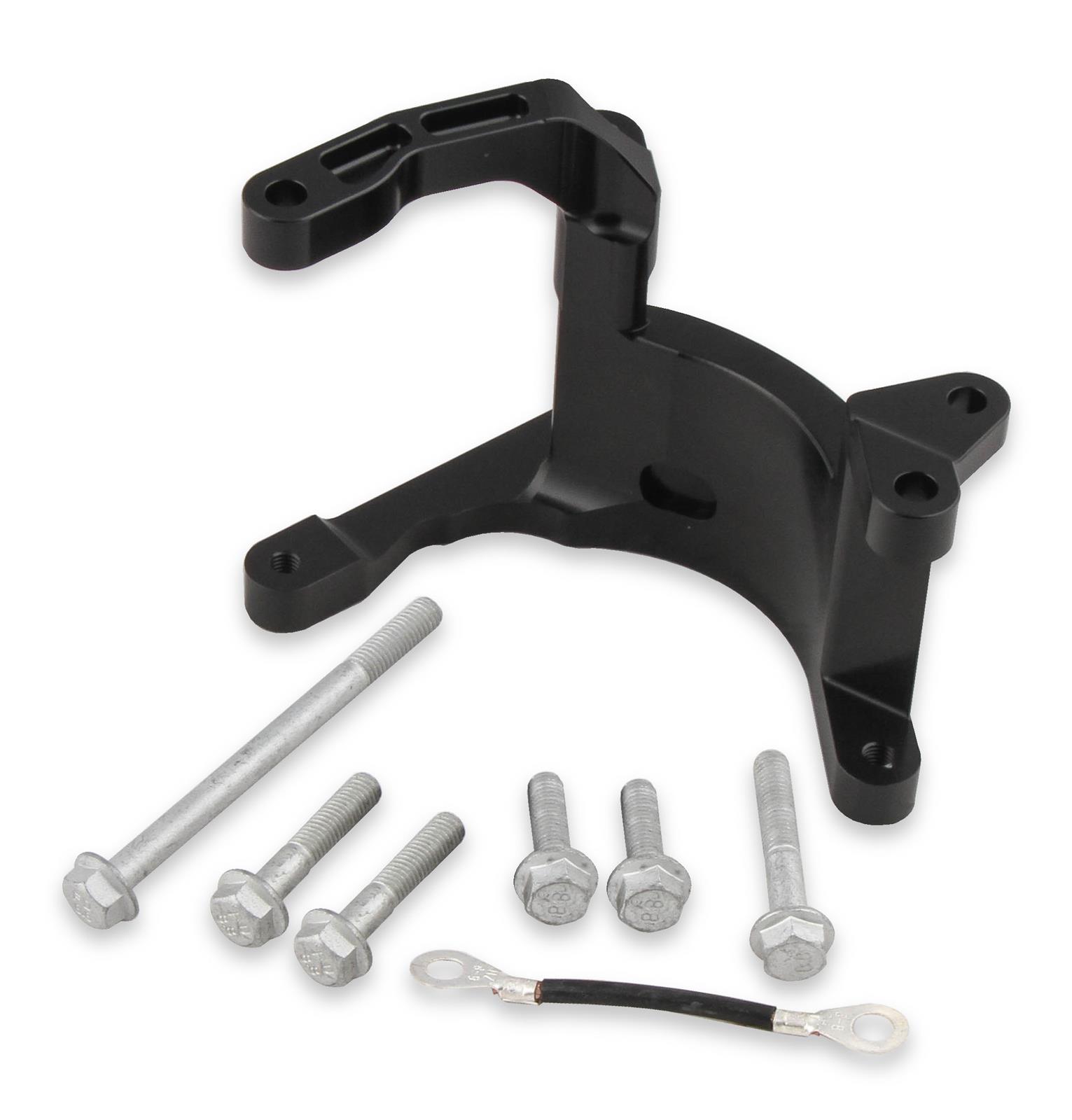 Holley 20-210B Holley LS Engine Air Conditioner Brackets | Summit Racing