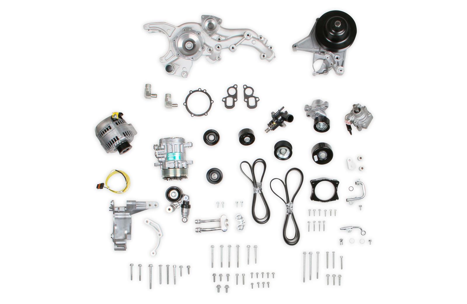 Holley 20-220BK Holley Mid-Mount Complete Accessory Systems