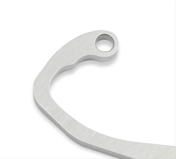 Holley Billet Fuel Pressure Regulator Brackets 20-259 Mounts, Bracket, Pressure, Aluminum, Clearcoat Anodized, Universal Design, for Model 4150, 4160 Series, Each