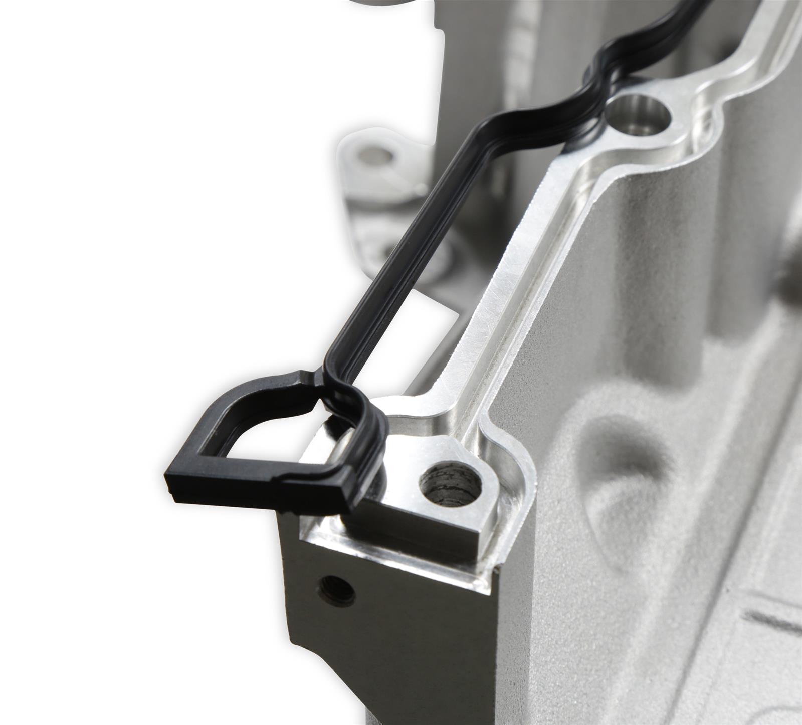 Holley Mid-Mount Complete Accessory Systems 20-290 Drive Systems, Gen III, Hemi, System, Natural Finish, Serpentine, A/C, P/S, Water Pump, Hardware, Chrysler, Dodge, 5.7L, 6.2L, Kit thumbnail 4