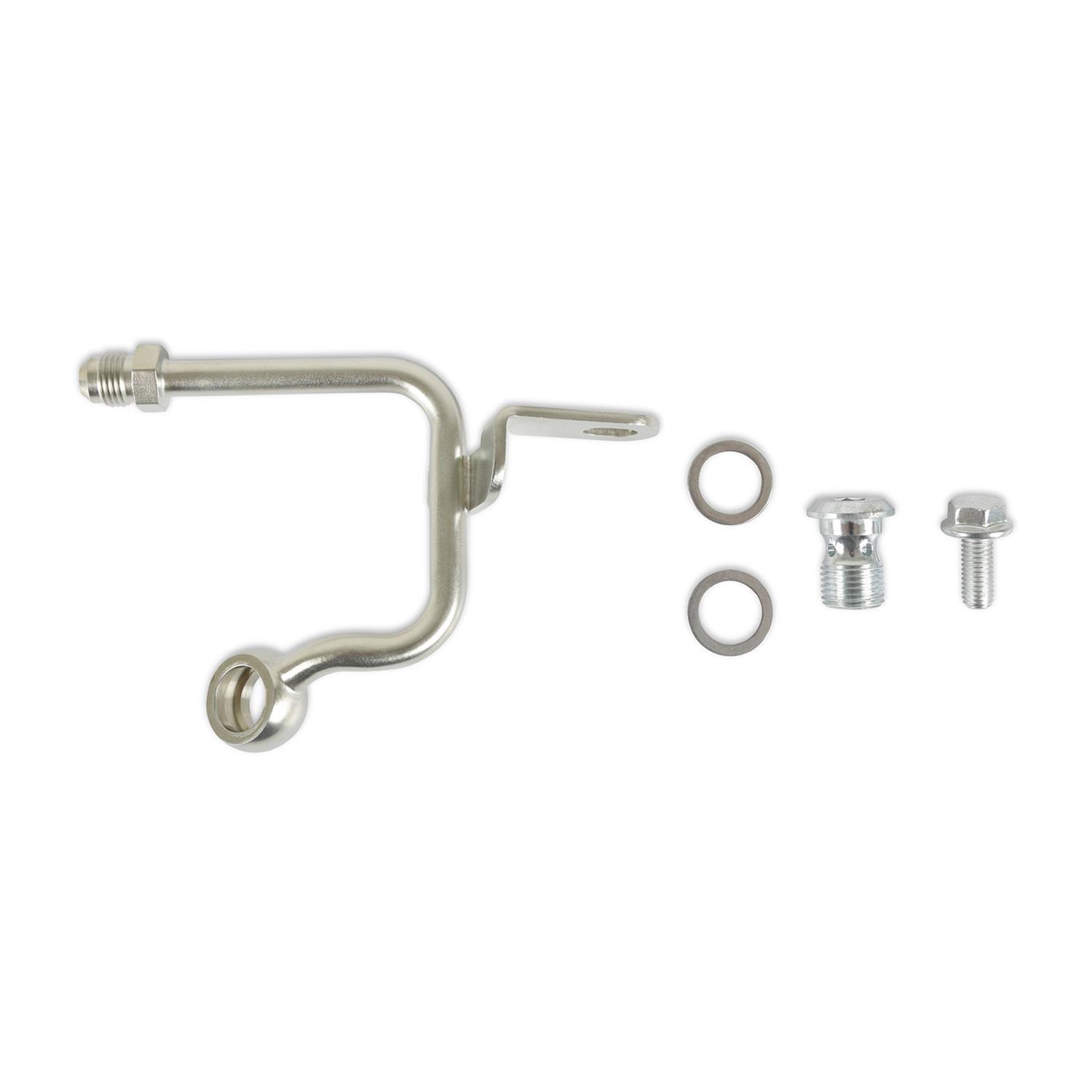 Holley High-Mount Complete Accessory Systems 20-310 Drive Systems, High-Mount, Serpentine, Alternator, Power Steering, AC, Water Pump, Aluminum, Natural, Timing Cover, Ford, 7.3L Godzilla, Kit thumbnail 6