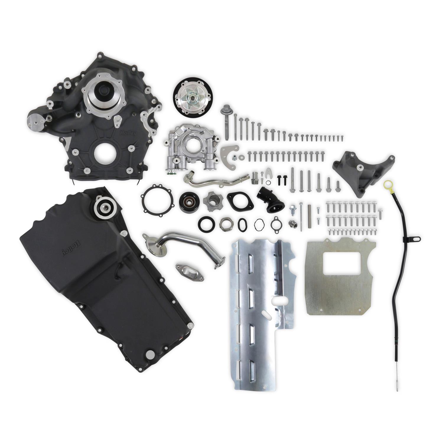 Holley Base Accessory Drive Kit for Ford 7.3L Godzilla Holley Base Accessory Drive Kit for Ford 7.3L Godzilla