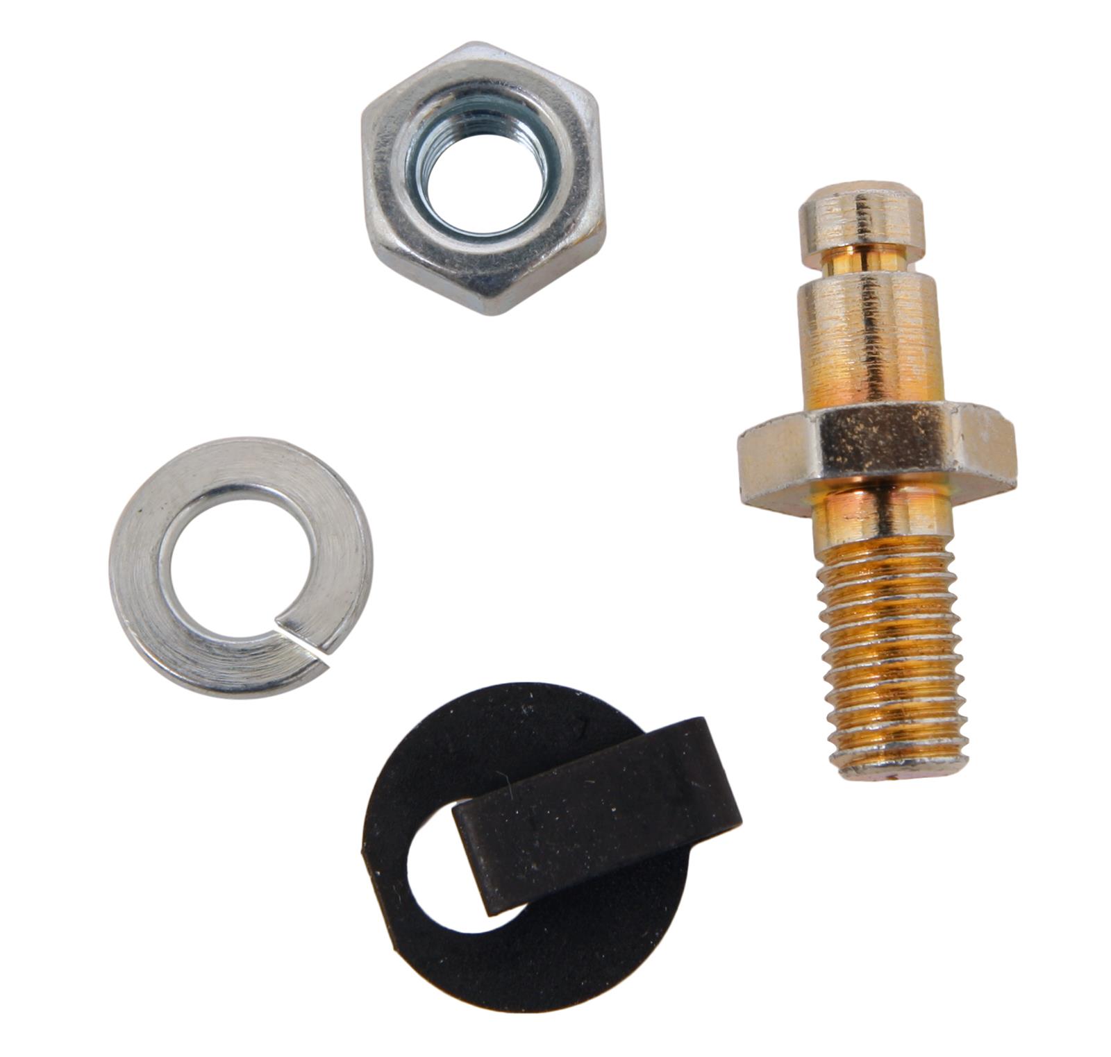 1/2-20 King Pin Slotted Jam Nut (Castle Nut) - EC Carburetors