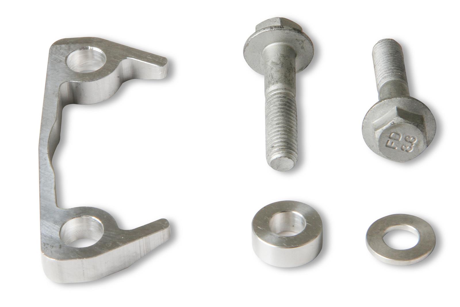 Holley Tensioner Spacer Kits 21-7 Engine Accessory Bracket Components, Engine Accessory, R4 Tensioner, Spacer, Aluminum, Cast Finish, Chevy, 4.8-7.0L, LS Based, Kit
