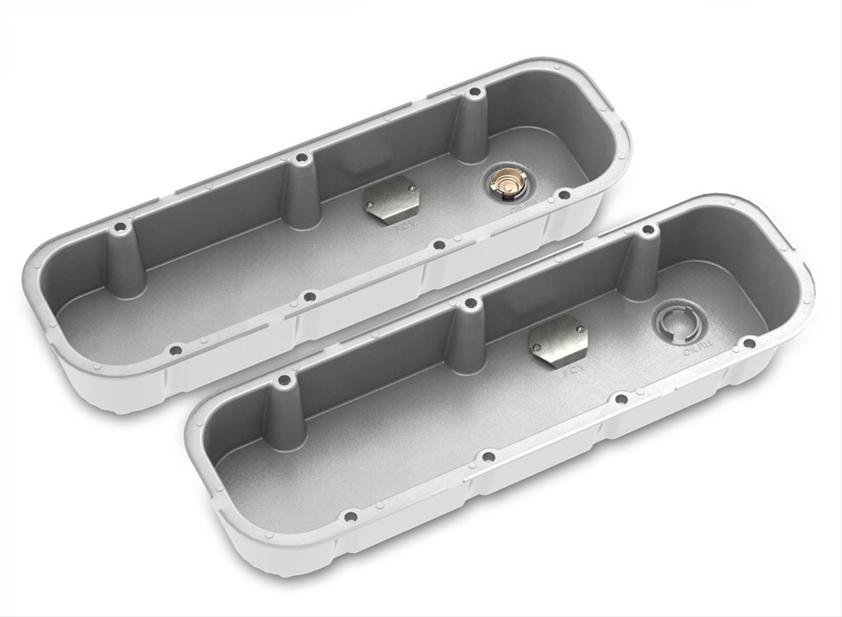 Holley 241-151 Holley M/T Valve Covers | Summit Racing