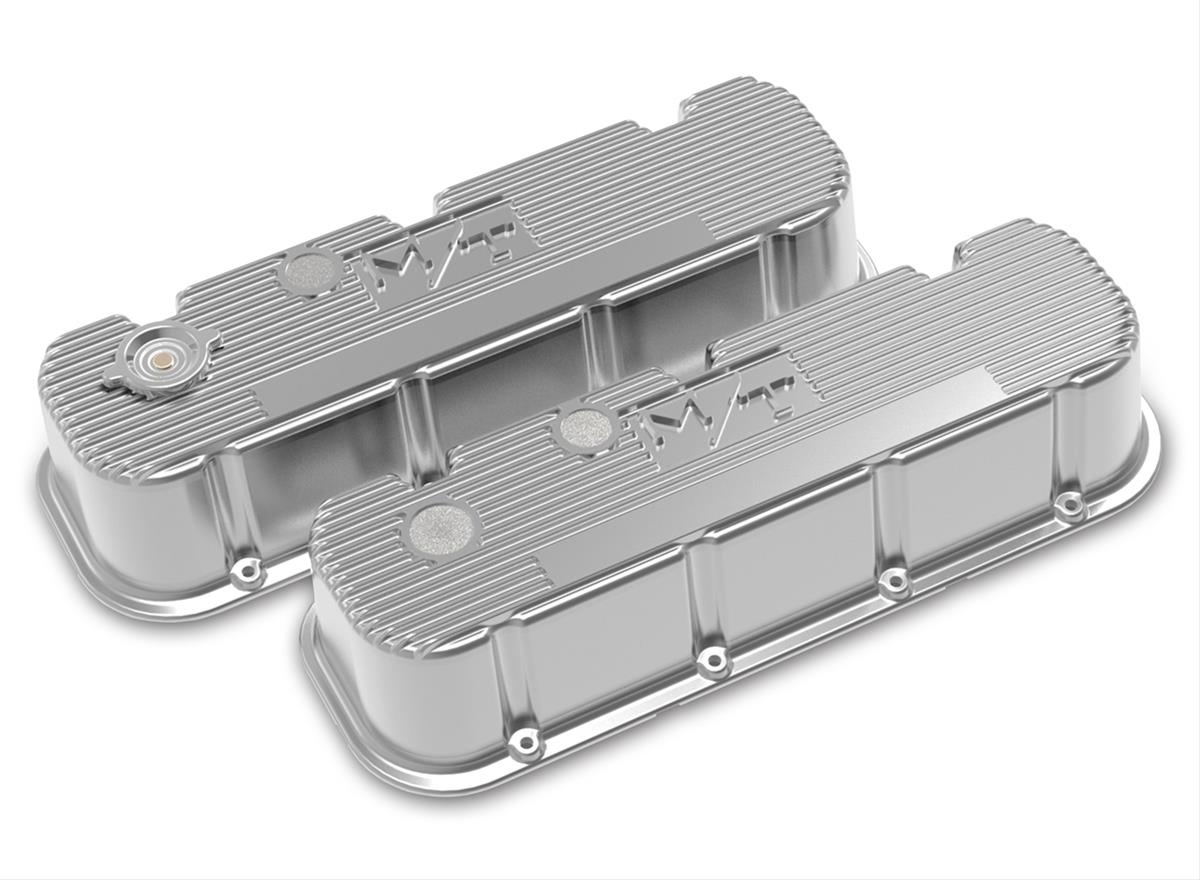 Holley 241-151 Holley M/T Valve Covers | Summit Racing