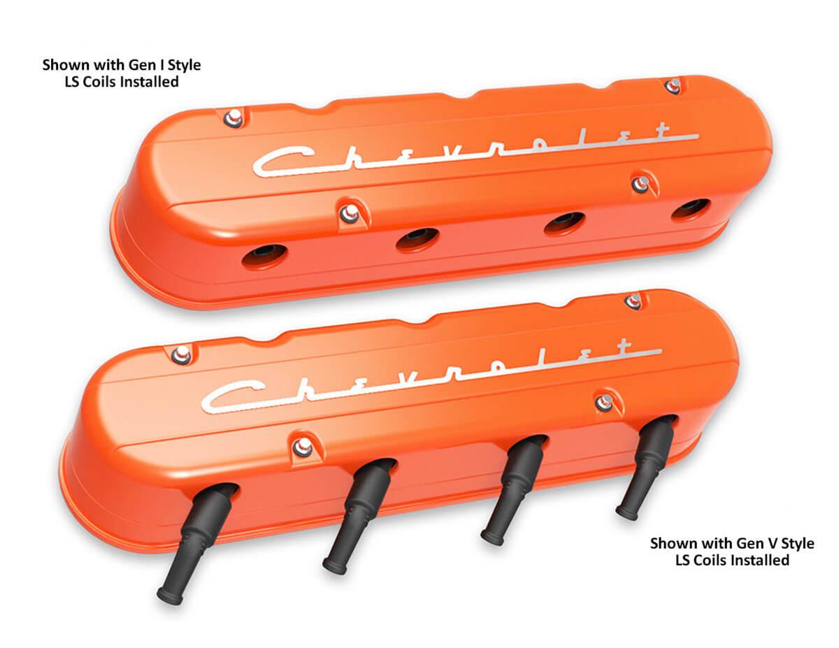 Holley Aluminum LS Valve Covers