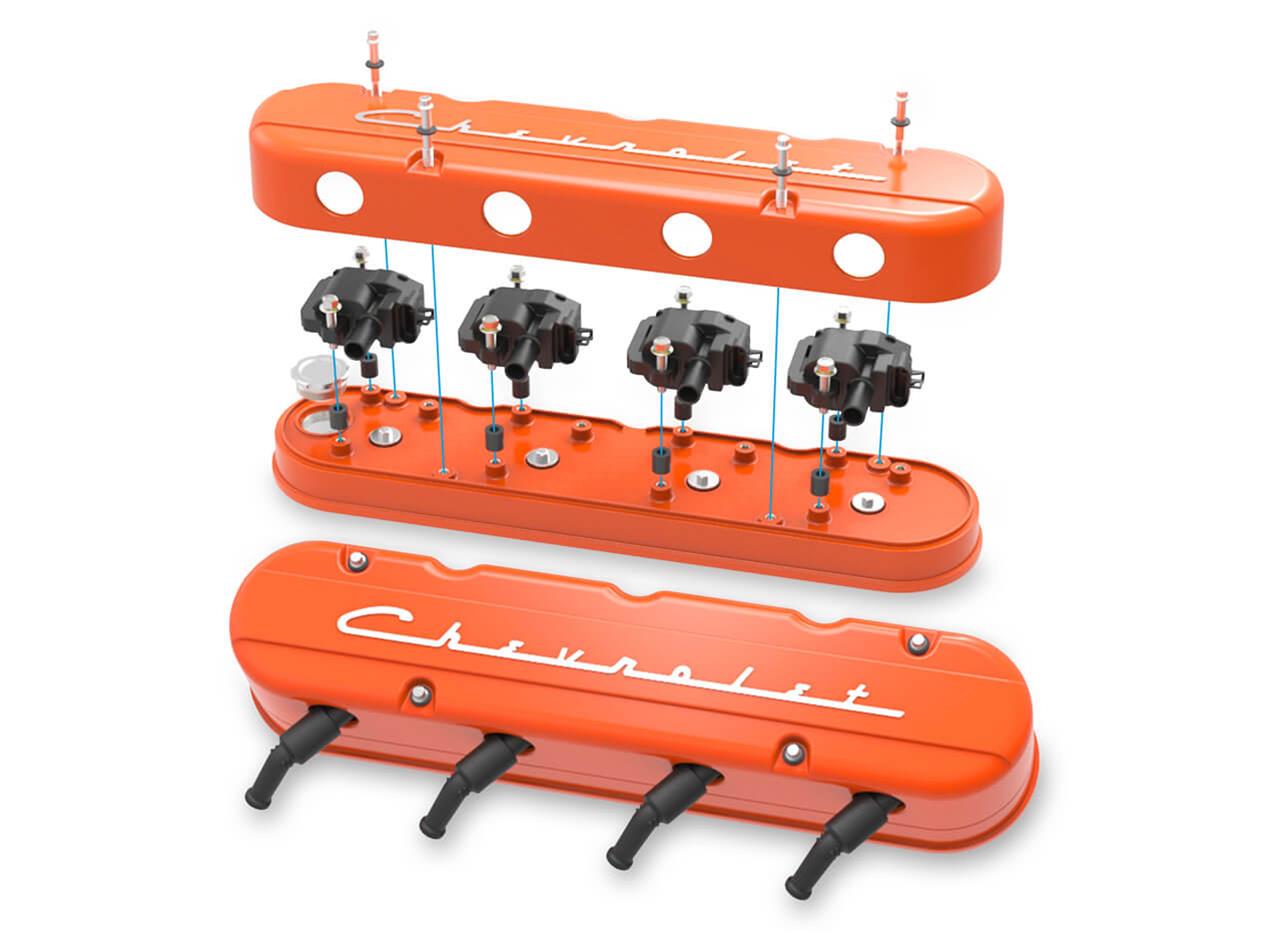 Holley Aluminum LS Valve Covers