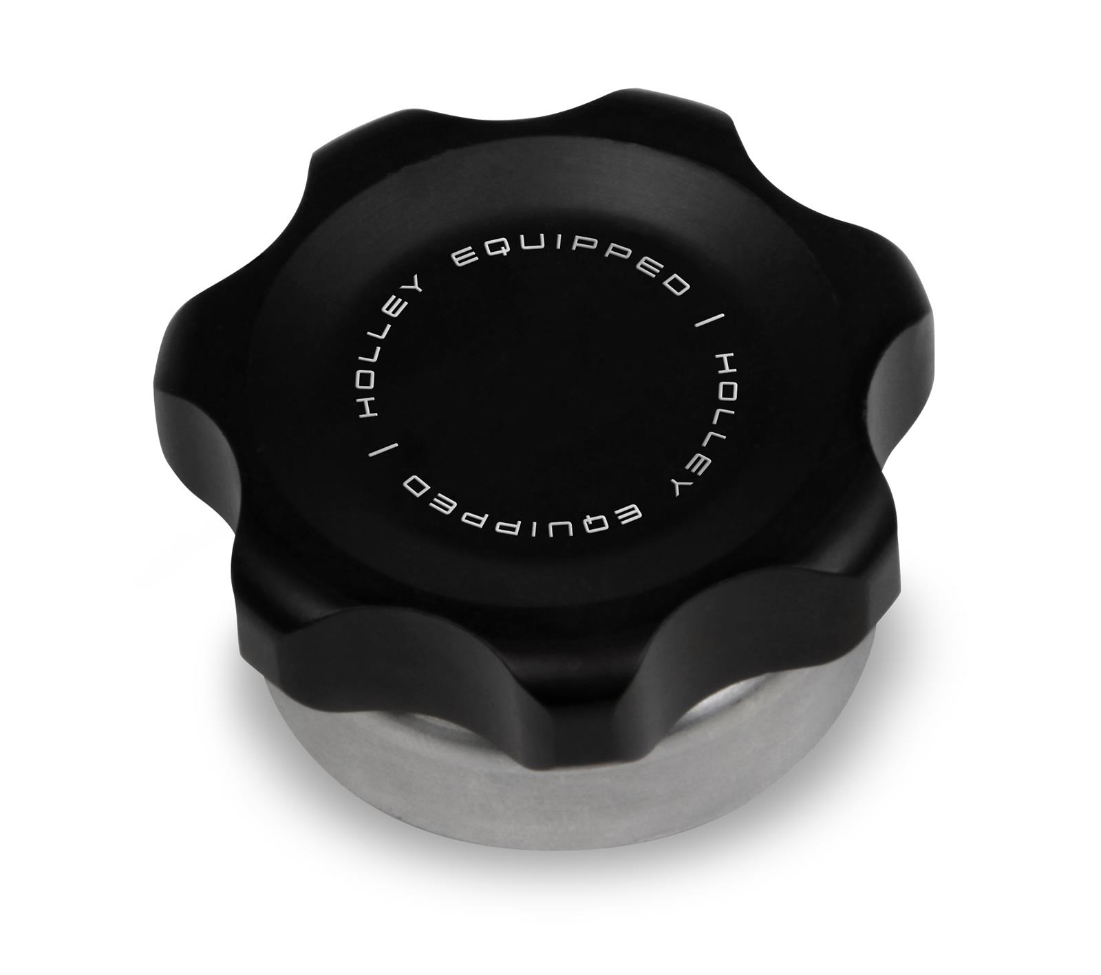 Holley Aluminum Fill Cap Kit w/Steel Weld Bung Holley Aluminum Fill Cap Kit w/Steel Weld Bung