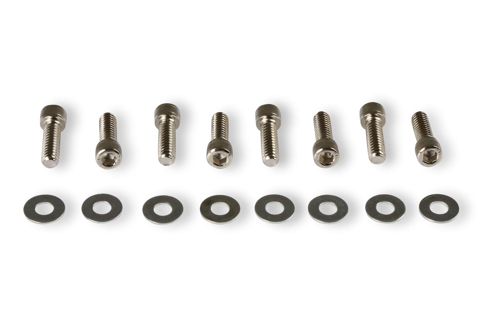 Holley Track Series Valve Covers 241-287 Covers, Series, Perimeter Bolt, Tall, Chevrolet Logo, Fabricated Aluminum, Polished, Baffled, Chevy, Gen I, 283-400ci, Pair thumbnail 3