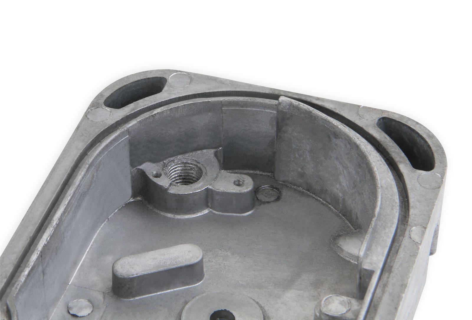 Holley LS Valve Cover Adapter Plates 241-298 Spacer and Adapters, Cover, Adapter, Perimeter Bolt, Cast Aluminum, 1.385 in. Thick, Natural, Chevy, LS, 4.8-7.0L, Kit thumbnail 5
