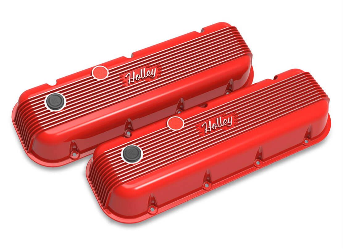 Holley 241303 Holley Vintage Series Valve Covers Summit Racing