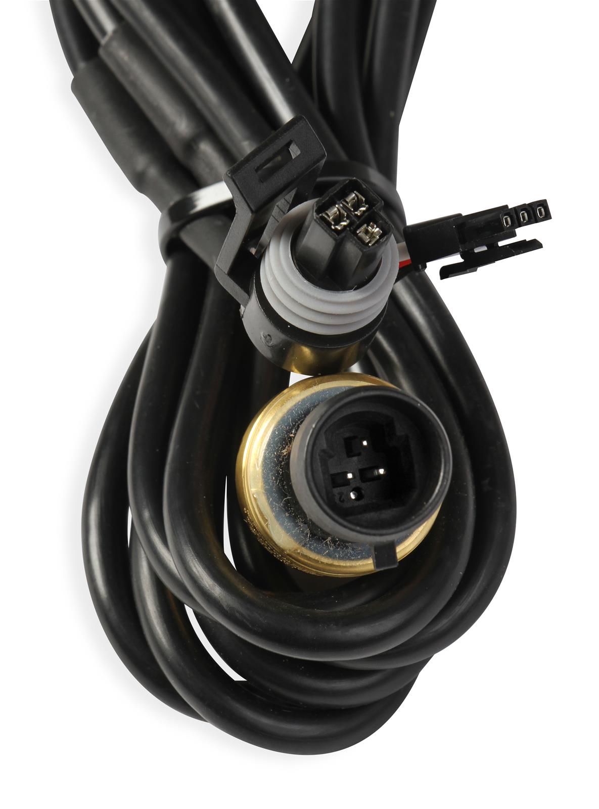 Holley Analog Standalone Gauges 26-601 Gauge, Standalone, Oil Pressure, 0-100 psi, 2 1/16 in. Diameter, Analog, Full Sweep, Illuminated, with Electrical Sending Unit, Black Face, Kit thumbnail 8