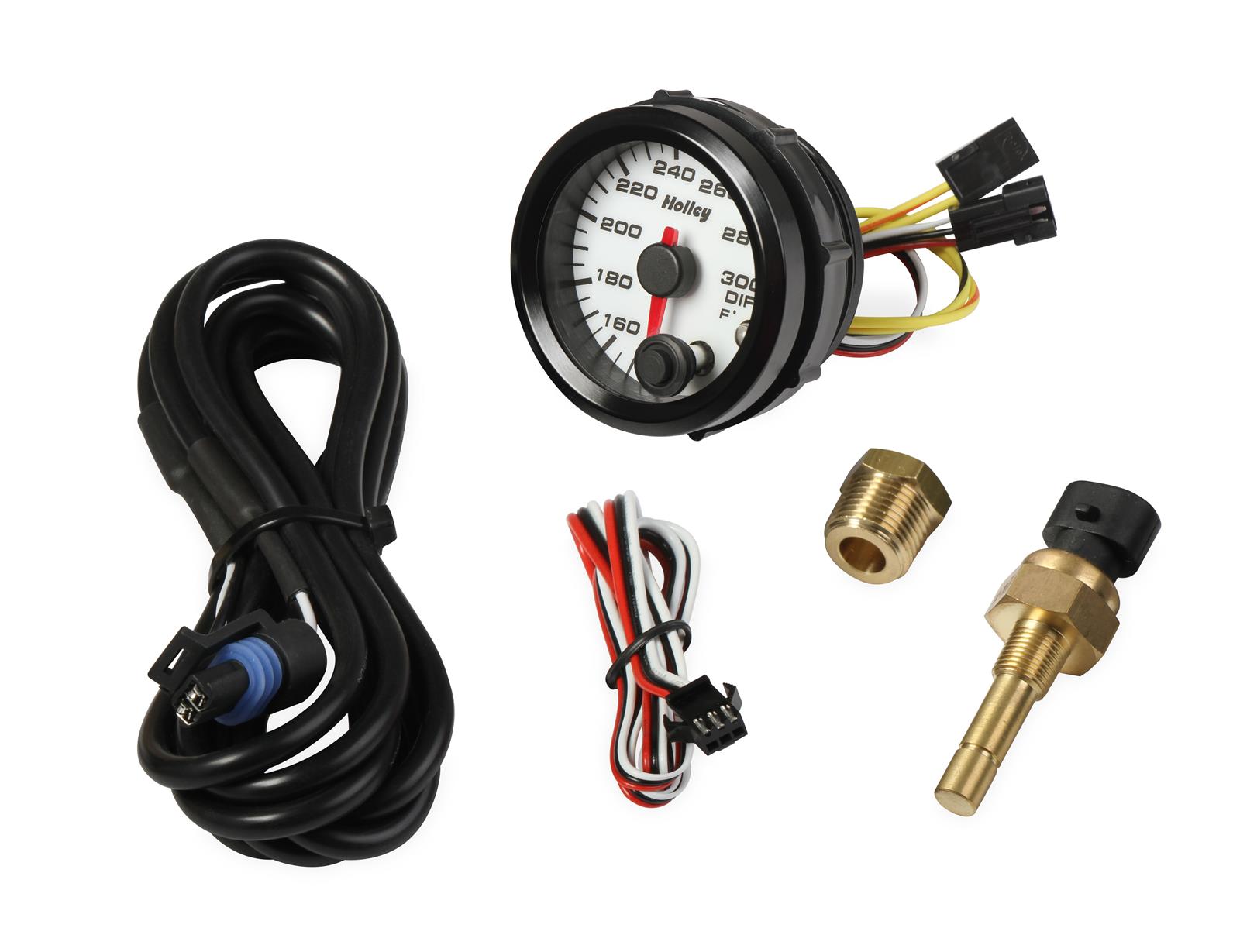 Holley 26607W Holley Analog Standalone Gauges Summit Racing