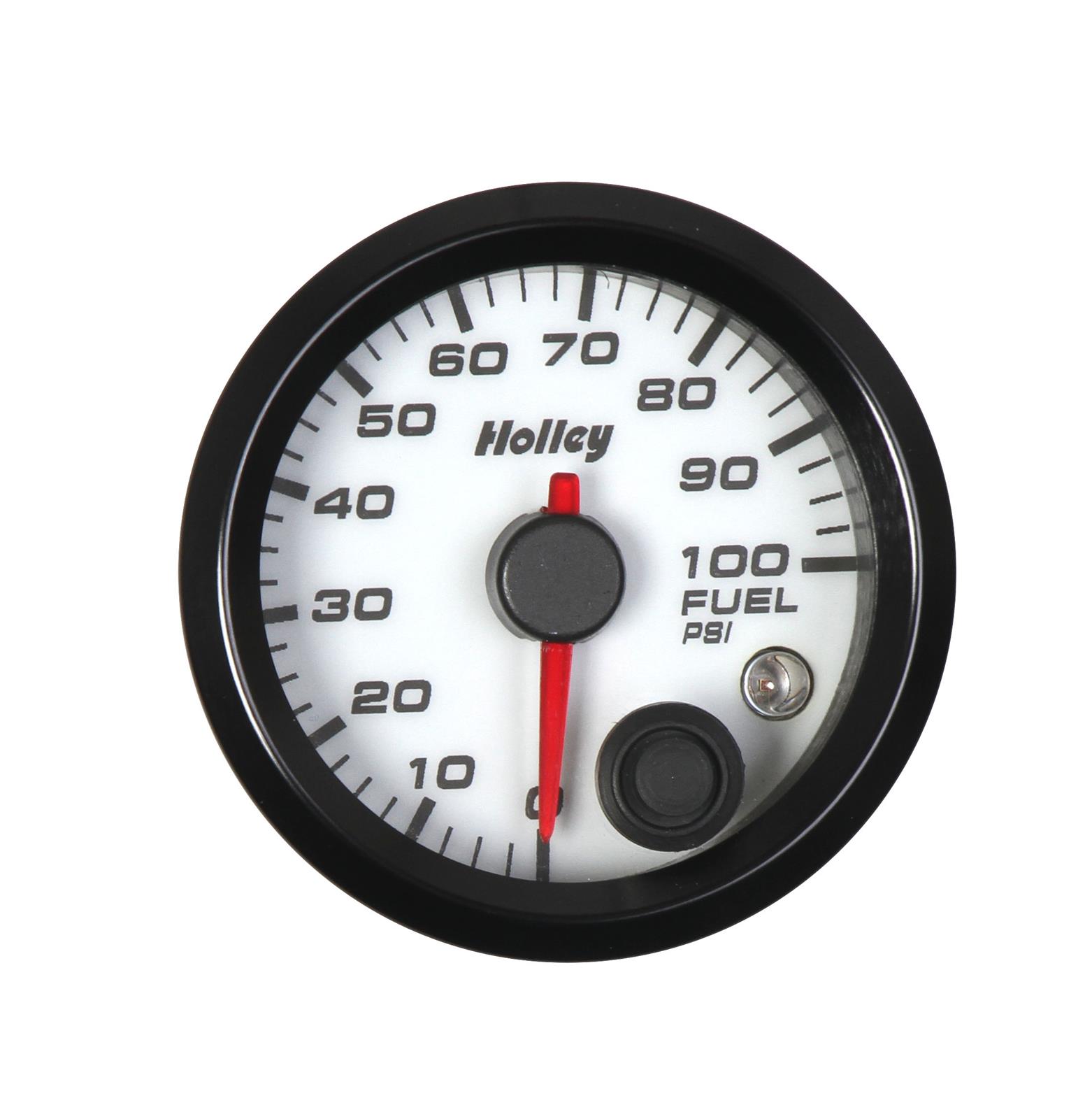 Holley 26608W Holley Analog Standalone Gauges Summit Racing