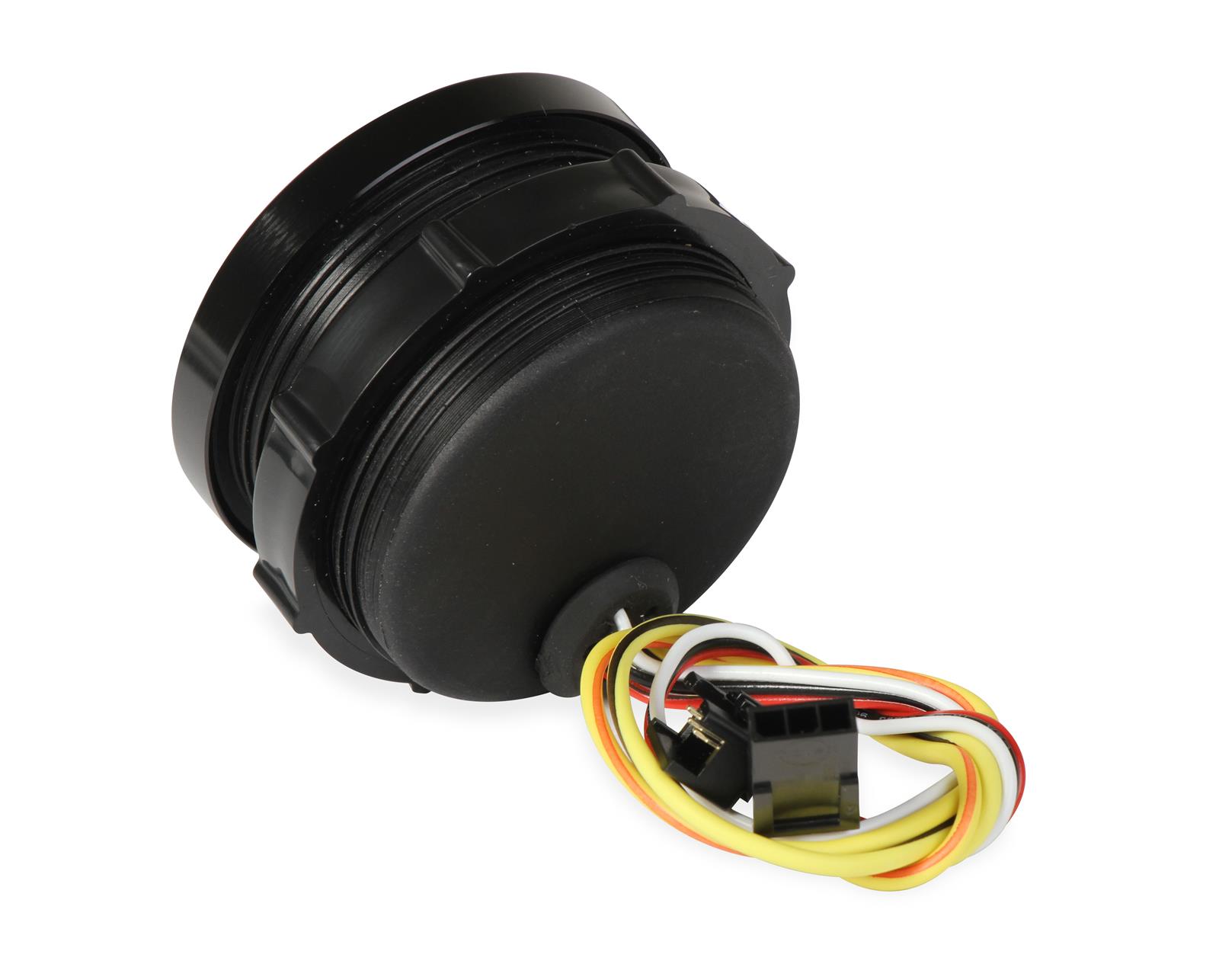 Holley Analog Standalone Gauges 26-614 Gauge, Standalone, Fuel Level, E-F, Programmable, 2 1/16 in. Diameter., Analog, Full Sweep, Illuminated, for Electrical Sending Unit, Black Face, Each thumbnail 3
