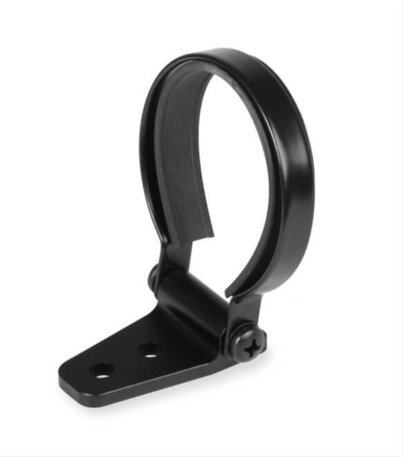 Holley Gauge Pedestal Mounting Brackets 26-619 Bracket, Mount, 2 1/16 in. Diameter, Steel, Black, Each