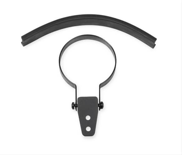 Holley Gauge Pedestal Mounting Brackets 26-620 Bracket, Mount, 3 3/8 in. Diameter, Steel, Black, Each thumbnail 2