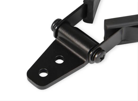 Holley Gauge Pedestal Mounting Brackets 26-620 Bracket, Mount, 3 3/8 in. Diameter, Steel, Black, Each thumbnail 3