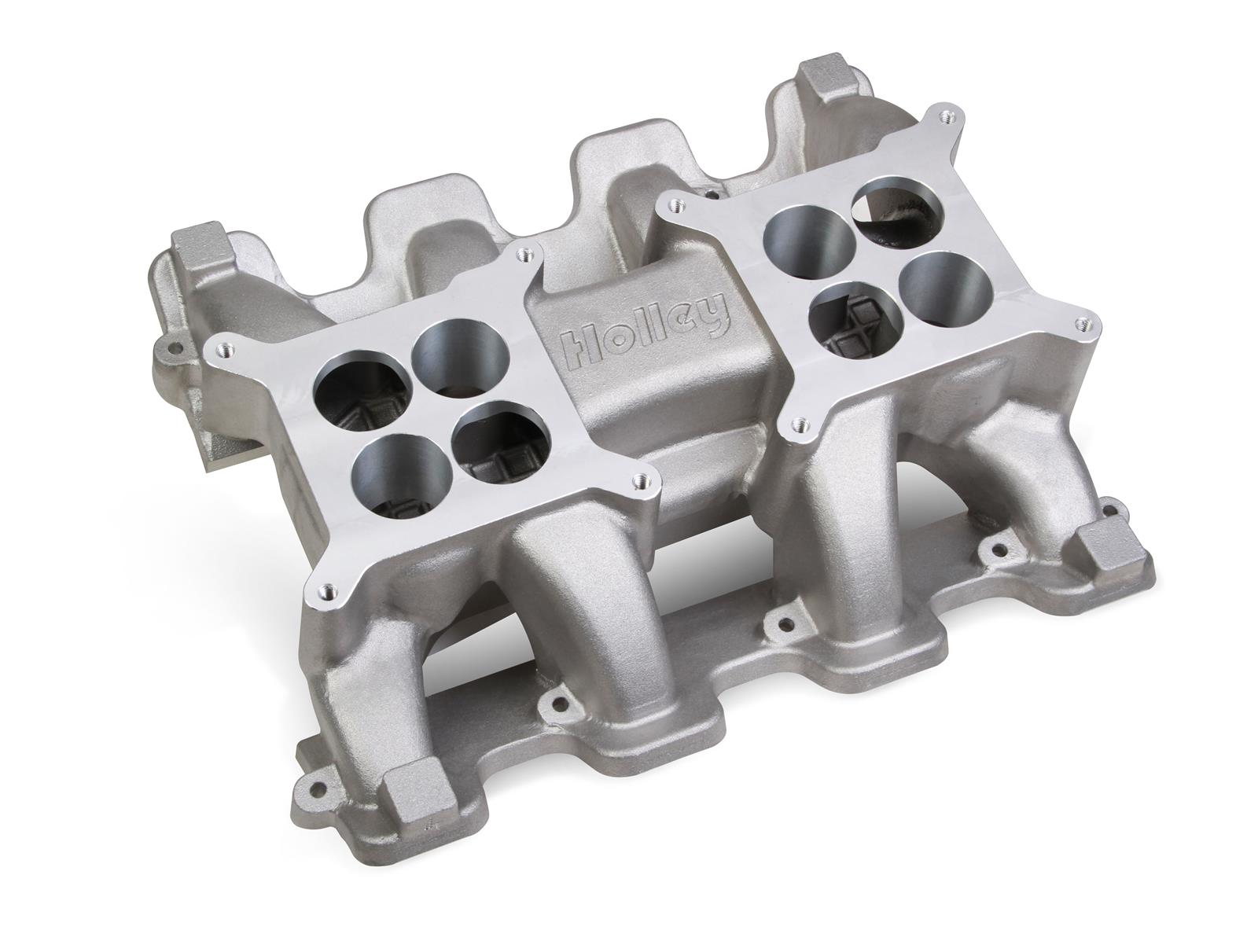 Holley 300133BK Holley LS 2x4 Dual Plane Carbureted Intake Manifolds