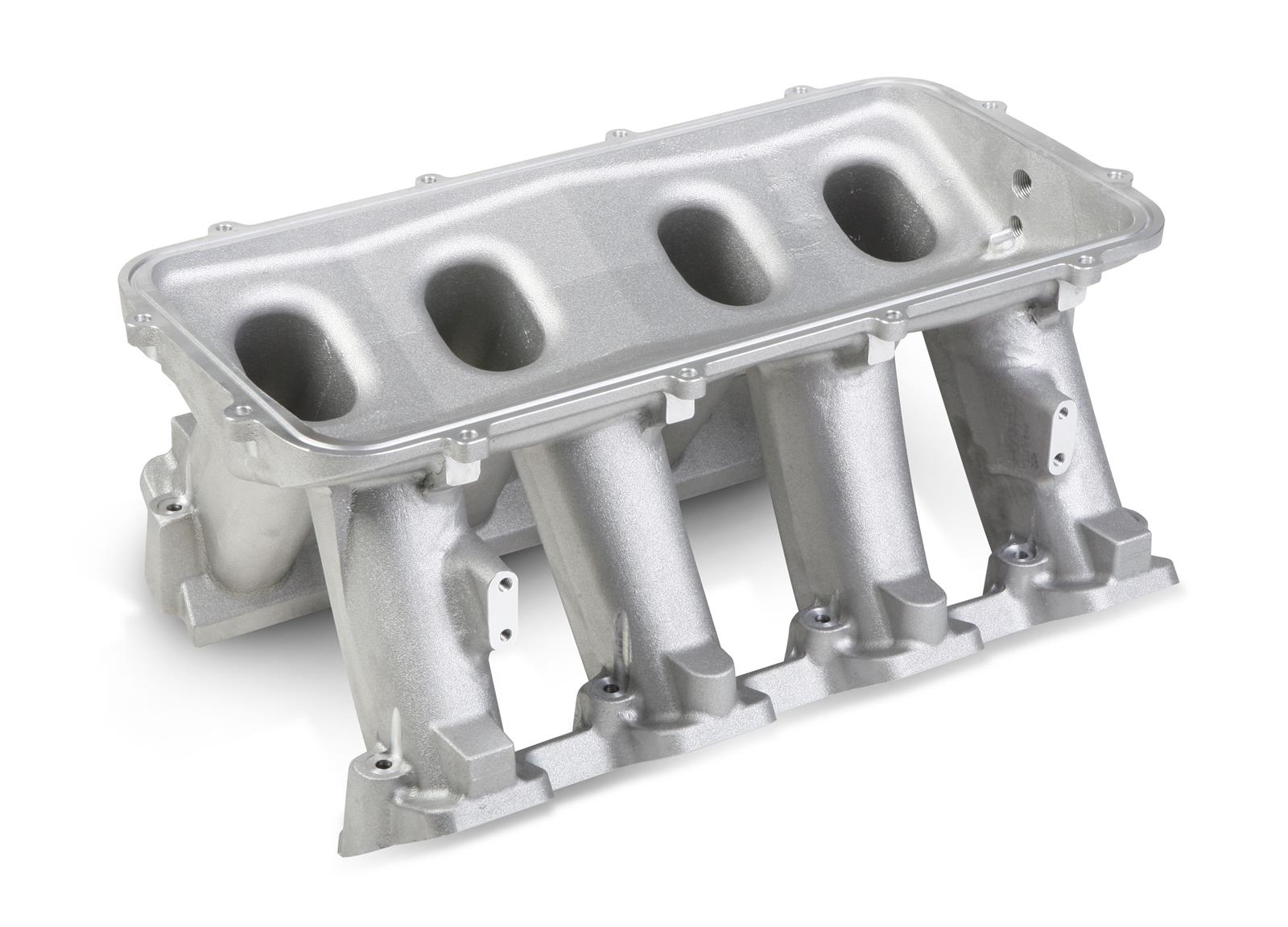 Holley LS Modular Hi-Ram Intake Manifold Bases 300-228 Manifolds, EFI, Modular, Hi-Ram, Base Only, Multi-port, 3,500-8,000 RPM Range, Standard Deck, Aluminum, Satin Finish, Chevy, 7.0L, Each