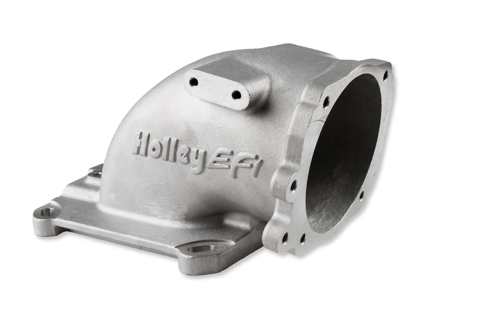 Holley 300240F Holley Throttle Body Intake Elbows Summit Racing