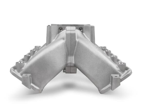 Holley EFI LS Single Plane Split-Design Race Intake Manifolds 300-255 Manifolds, Fuel Injected, Race, Stock/OEM Deck, 2,500-7,000 RPM, Aluminum, Natural, Chevy, Small Block, Each thumbnail 9