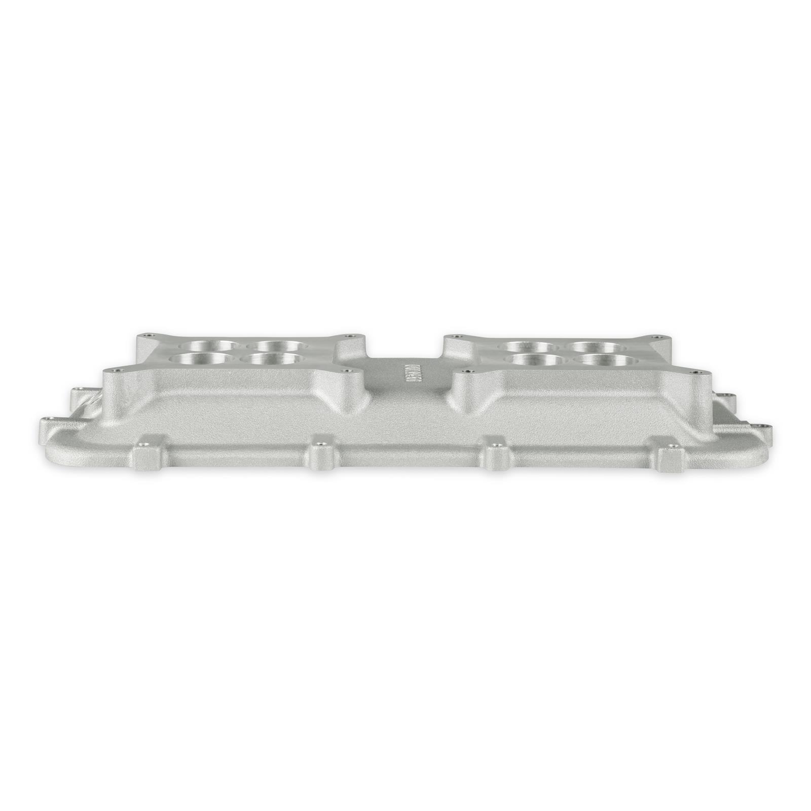 Holley LS Modular Mid-Rise Intake Adapter Plates 300-267 Manifold Adapters, Modular, Intake, Plate, Cathedral Port Head, Aluminum, Satin Finish, Fasteners, Chevy, LS, 4.8-7.0L, Kit thumbnail 7