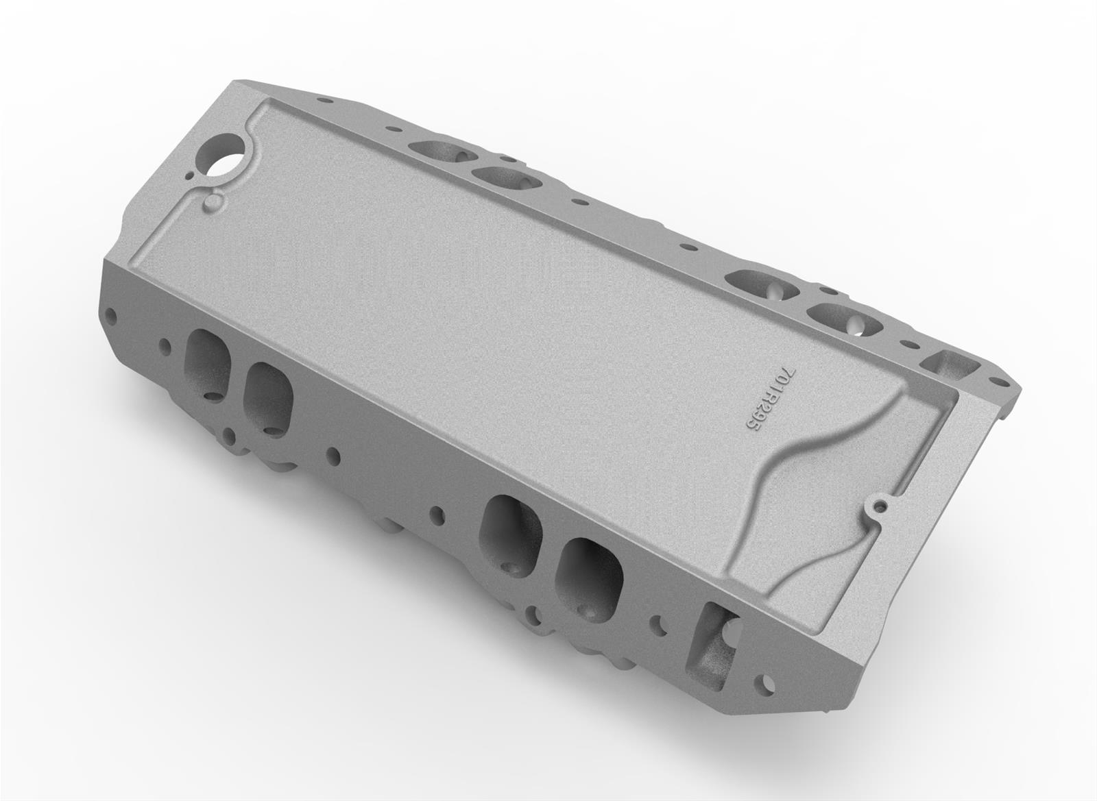 Holley EFI Intake Manifolds 300-562 Manifolds, Fuel Injected, EFI, Throttle Body Injection Style, Aluminum, 4500 Style Mounting Flange, Oval Port, Chevy, Big Block, Each thumbnail 2