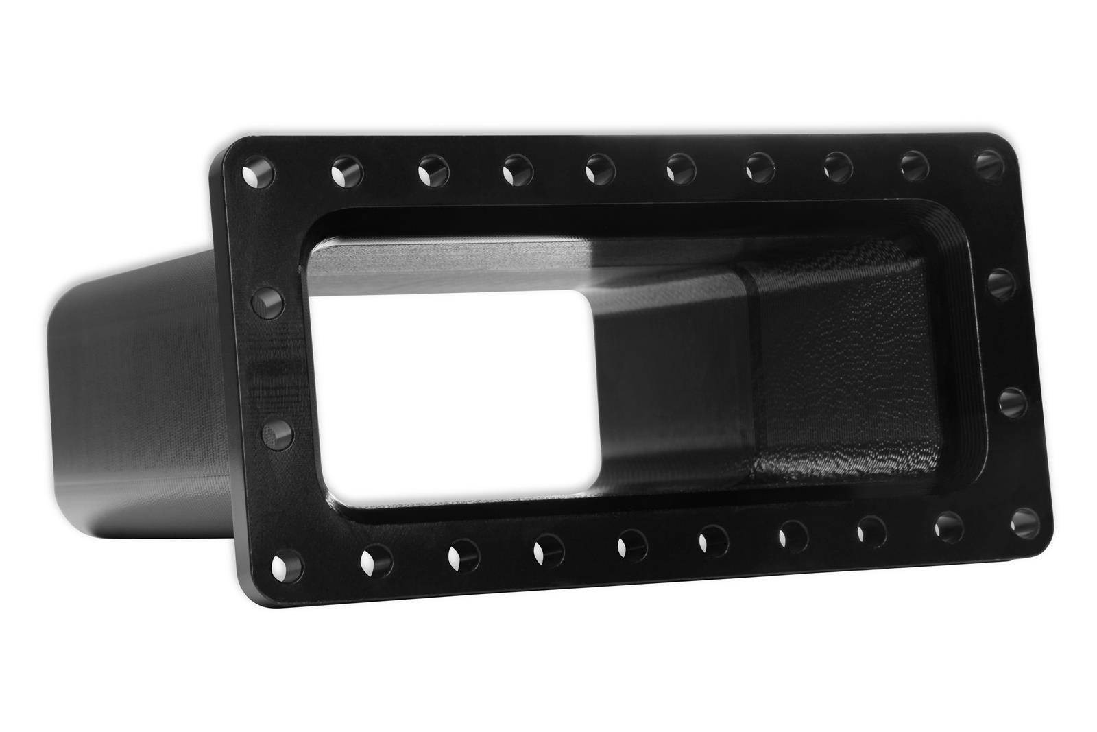 Holley LS Ultra Lo-Ram Billet Burst Panel Ducts 300-608BK Replacement Components, Duct, Fits "Large" Panels, SFI Approved, Includes Fasteners, Aluminum, Black Anodized, Each thumbnail 4