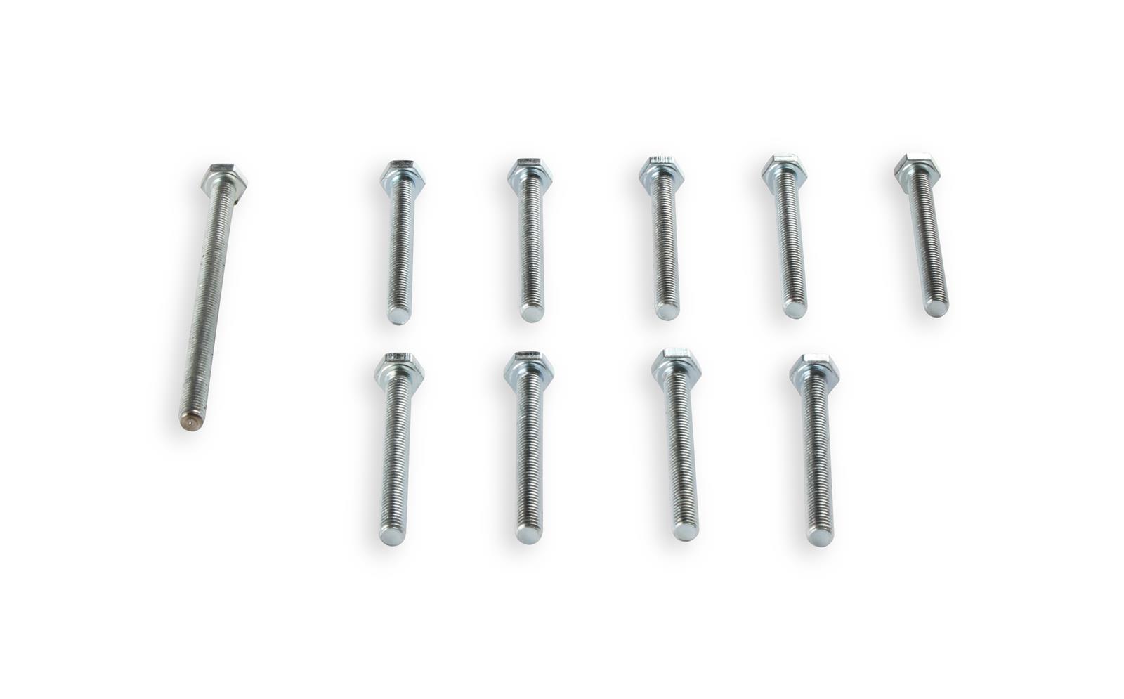 Holley Intake Manifold Adapter Kits 300-652 Adapter, Adapts Small Port Engines for use with Hi-Ram Intakes, 0.945 in. Thickness, Billet Aluminum, Mopar, Gen III Hemi, Kit thumbnail 4