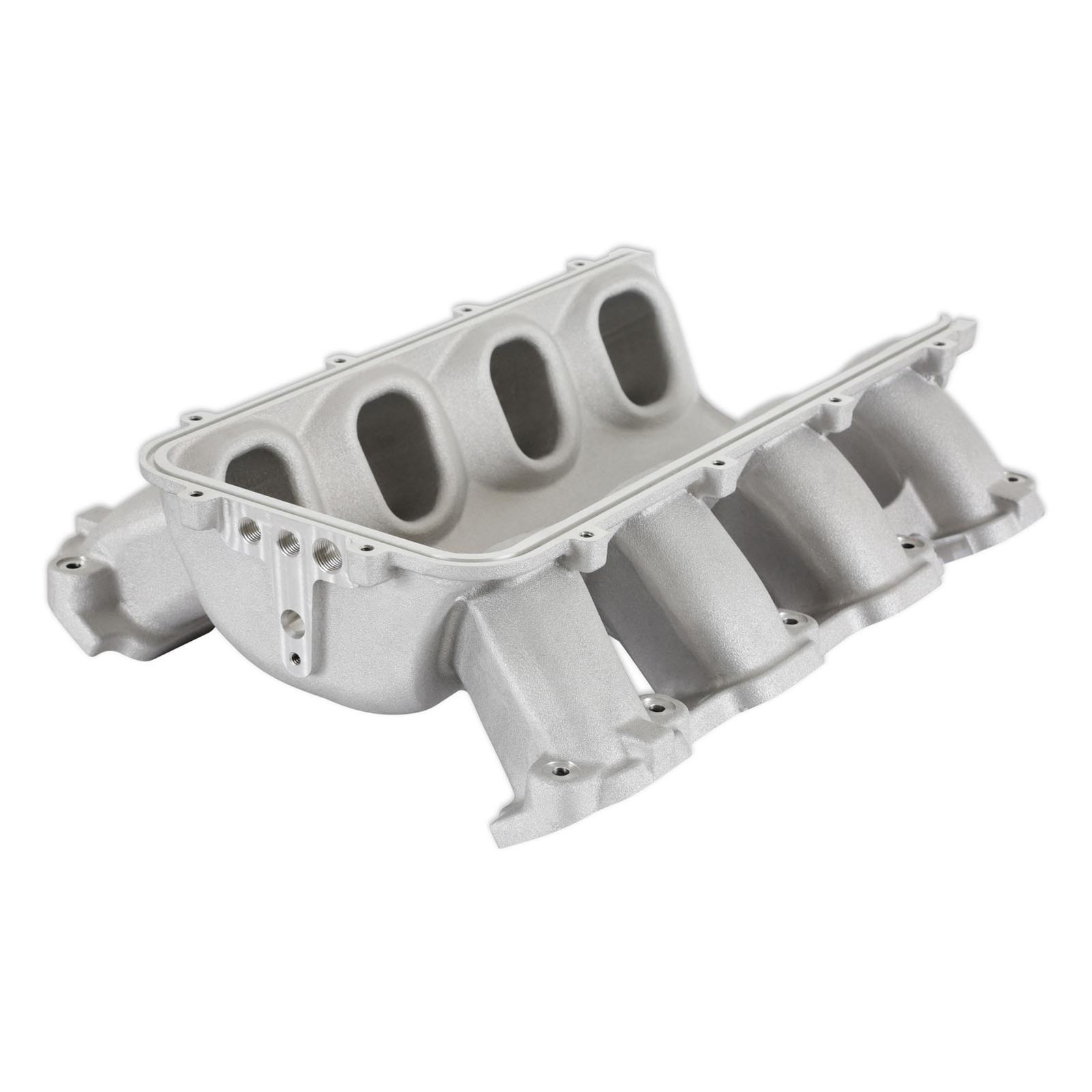 Holley EFI LT1 Gen V Ultra Lo-Ram Intake Manifolds 300-712BK Manifolds, EFI, LT1, V, Lo-Ram, Base Only, Multi-Port Injection, Standard Deck, Aluminum, Black, Chevy, 5.3L, 6.2L, Each thumbnail 6