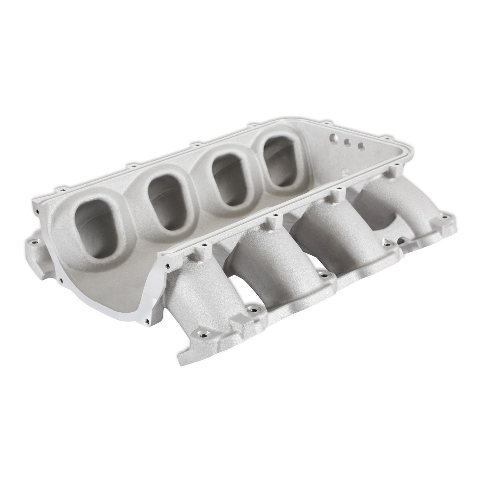 Holley EFI LT1 Gen V Ultra Lo-Ram Intake Manifolds 300-712BK Manifolds, EFI, LT1, V, Lo-Ram, Base Only, Multi-Port Injection, Standard Deck, Aluminum, Black, Chevy, 5.3L, 6.2L, Each thumbnail 7